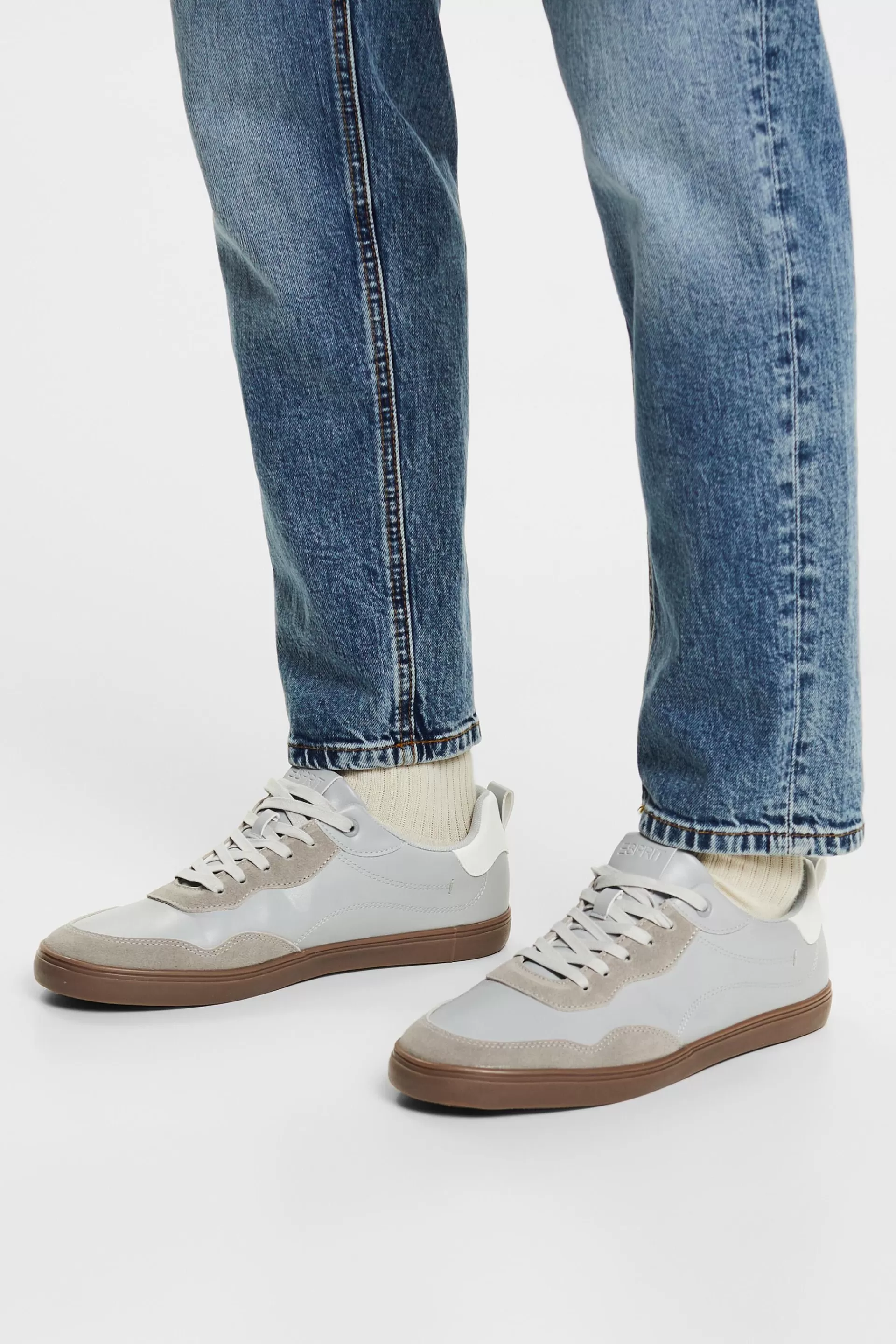 Sneakers in Lederoptik-ESPRIT Hot