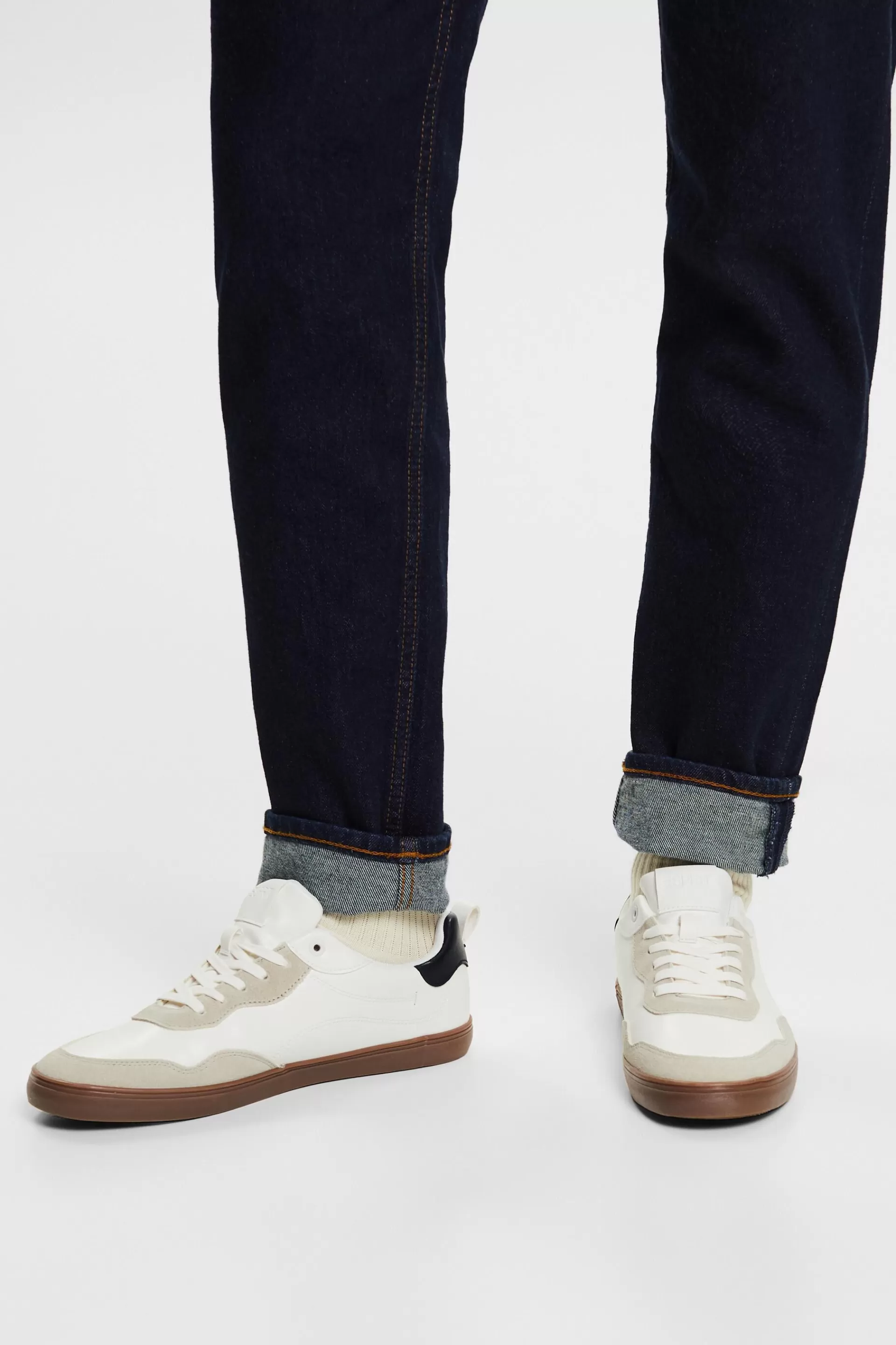Sneakers in Lederoptik-ESPRIT Cheap