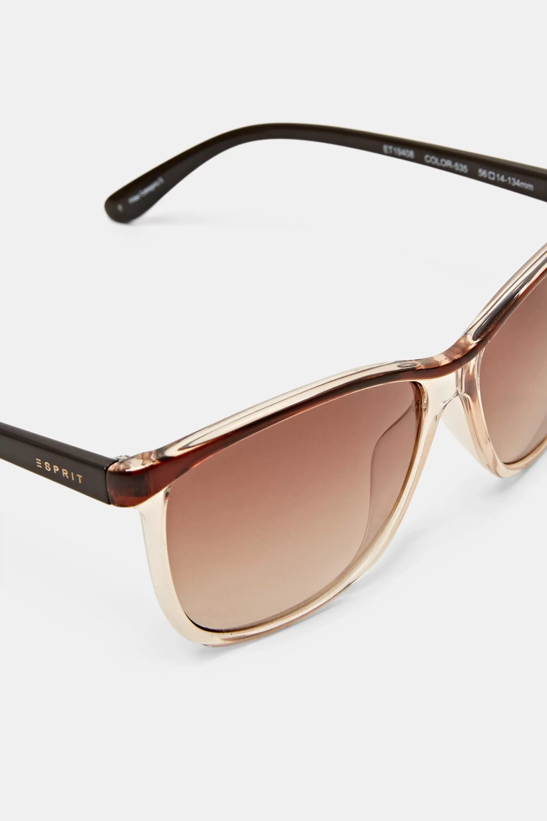 Sonnenbrille mit semitransparentem Rahmen-ESPRIT Hot