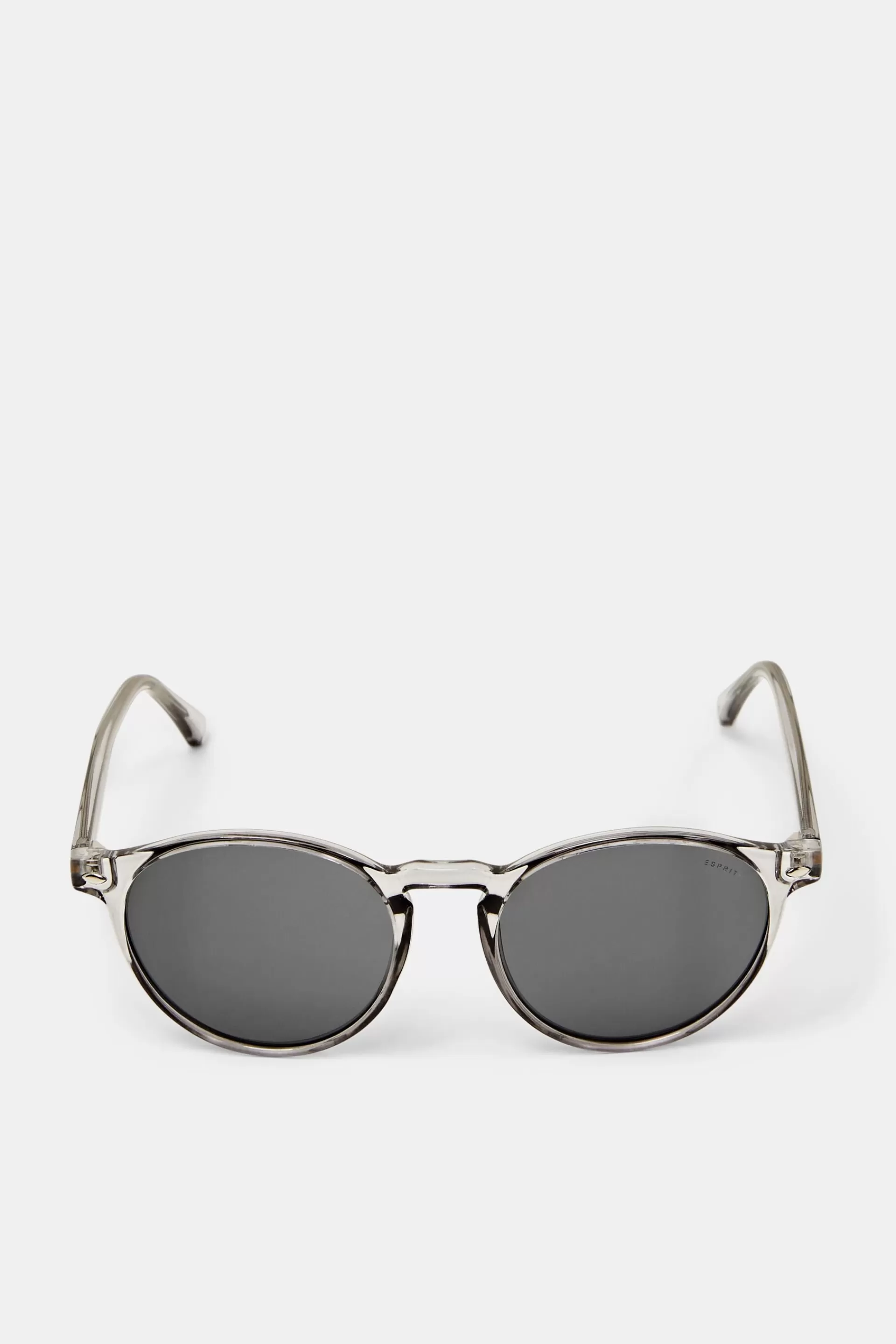 Sonnenbrille mit transparenter runder Fassung-ESPRIT Shop