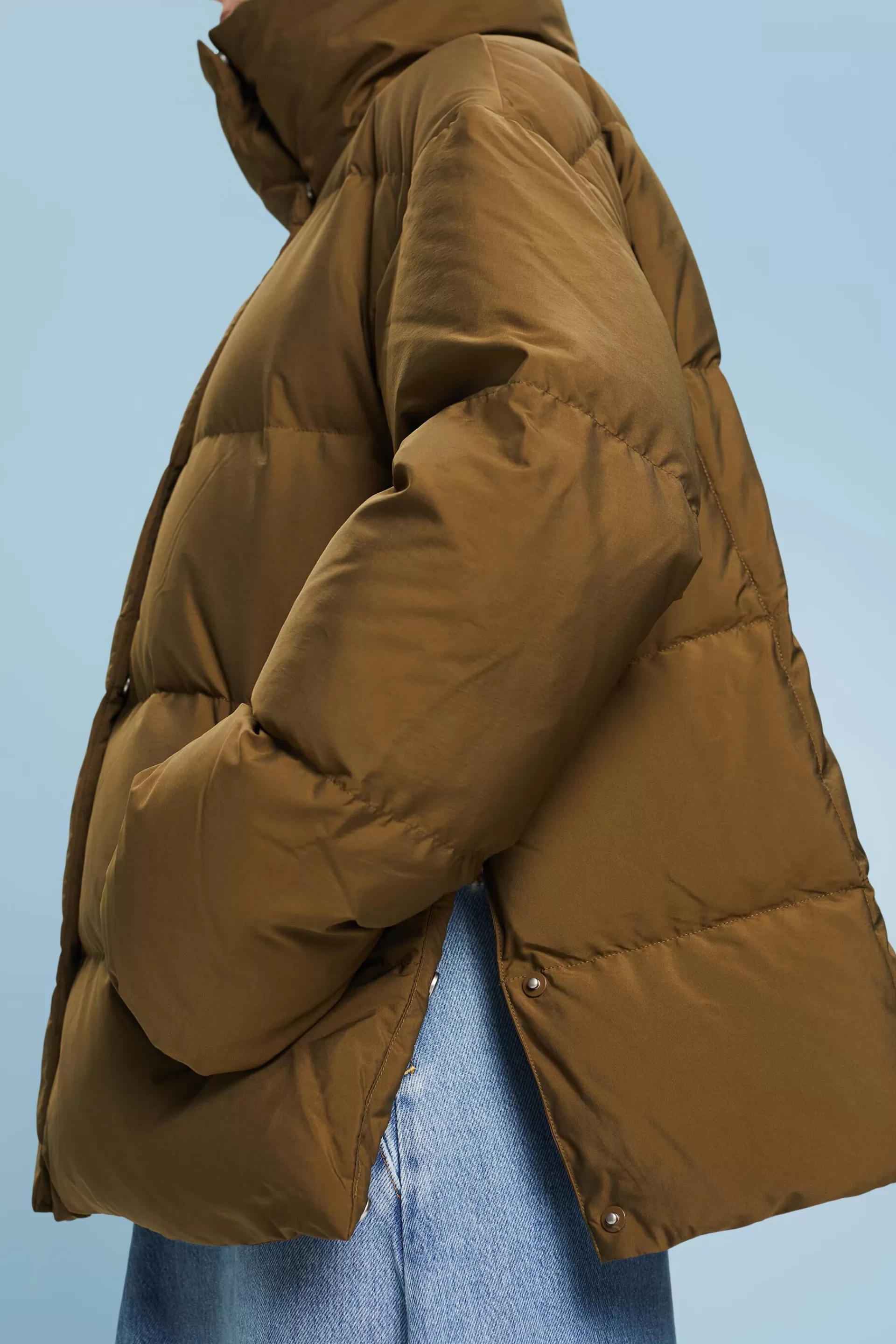 Steppjacke mit Daunen-ESPRIT Cheap