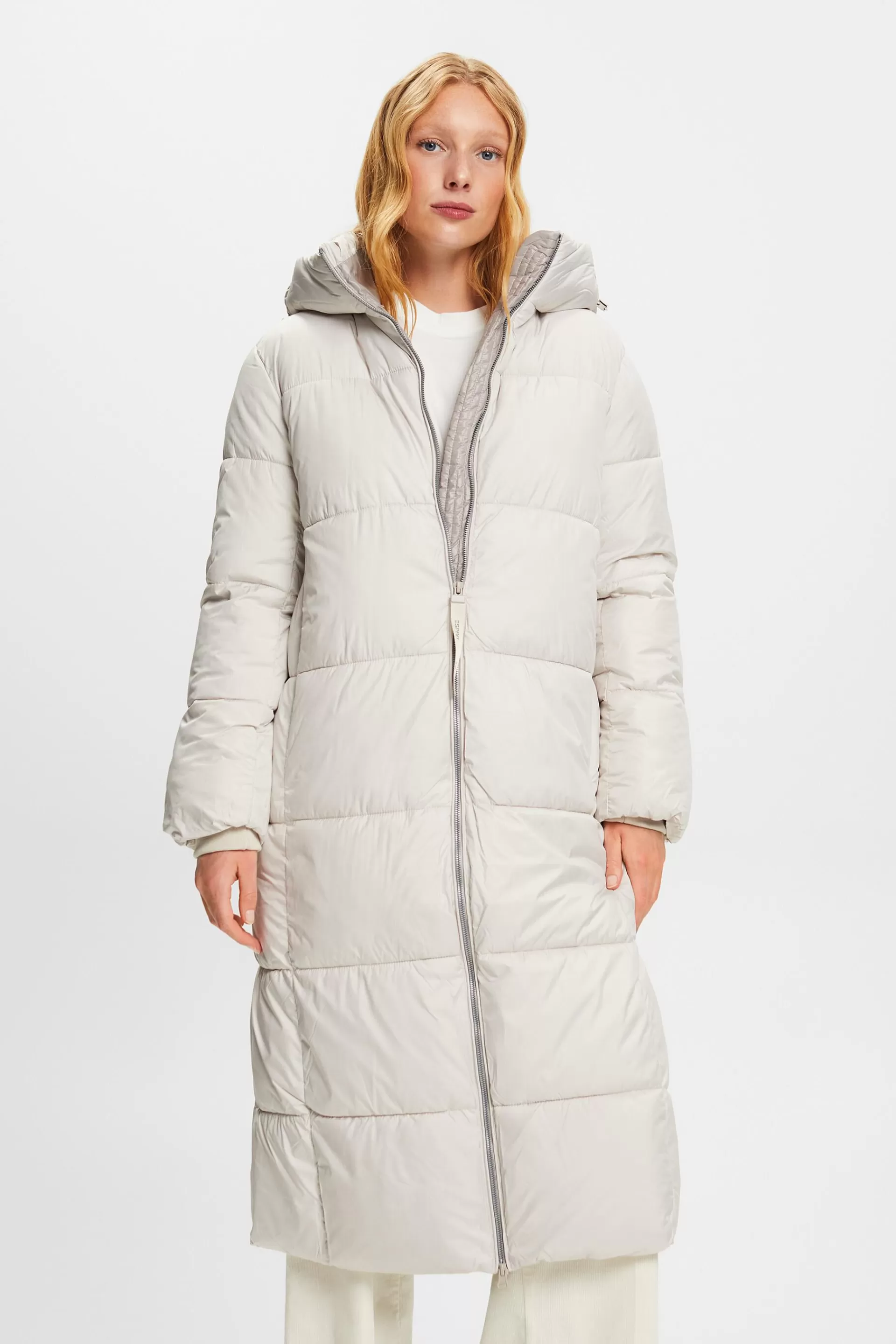 Steppmantel mit Kapuze-ESPRIT Sale
