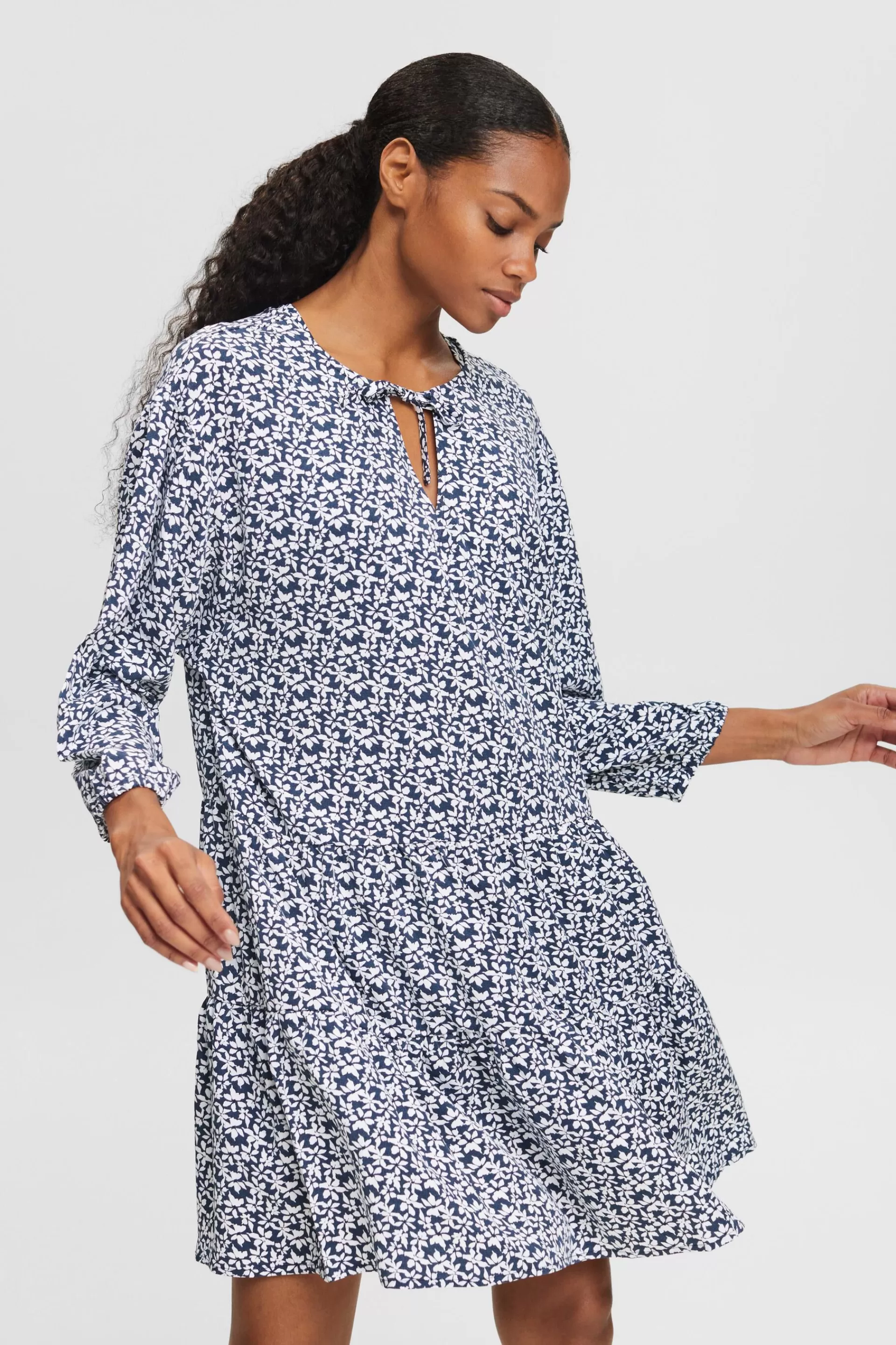 Strandkleid mit Print-ESPRIT Online