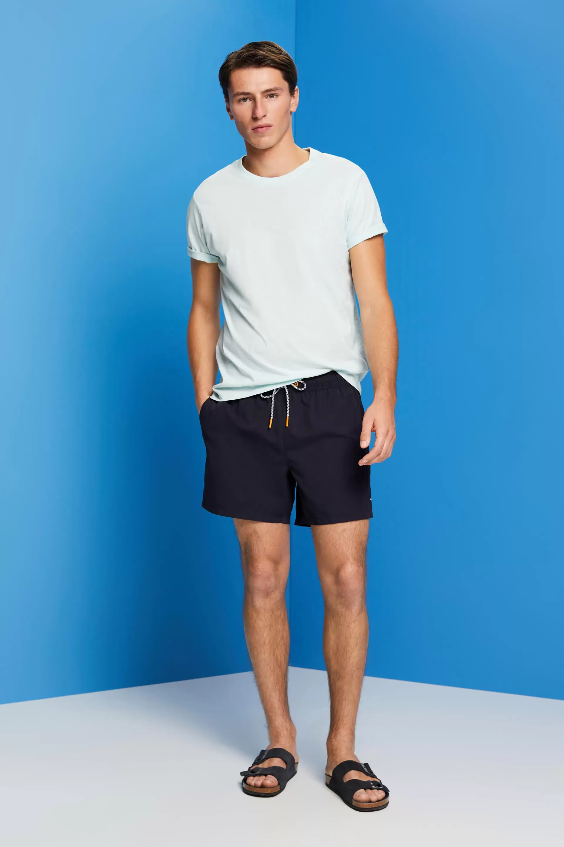 Strandshorts mit elastischem Bund-ESPRIT Best