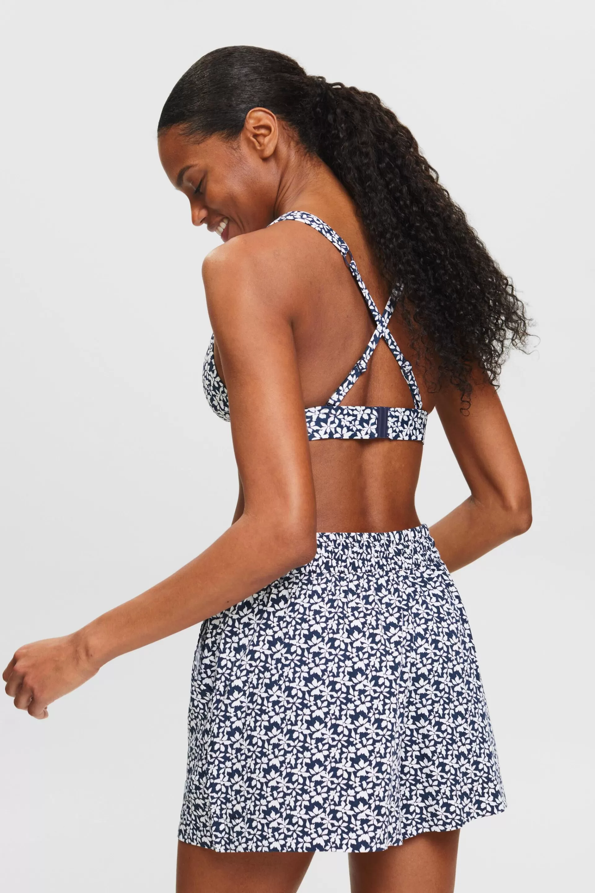 Strandshorts mit Print-ESPRIT New