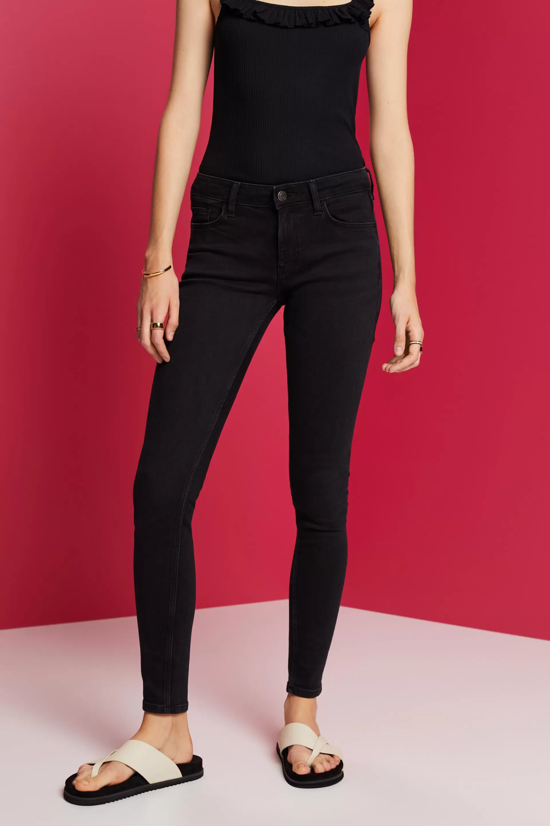 Stretch-Jeans, Baumwollmix-ESPRIT Best Sale