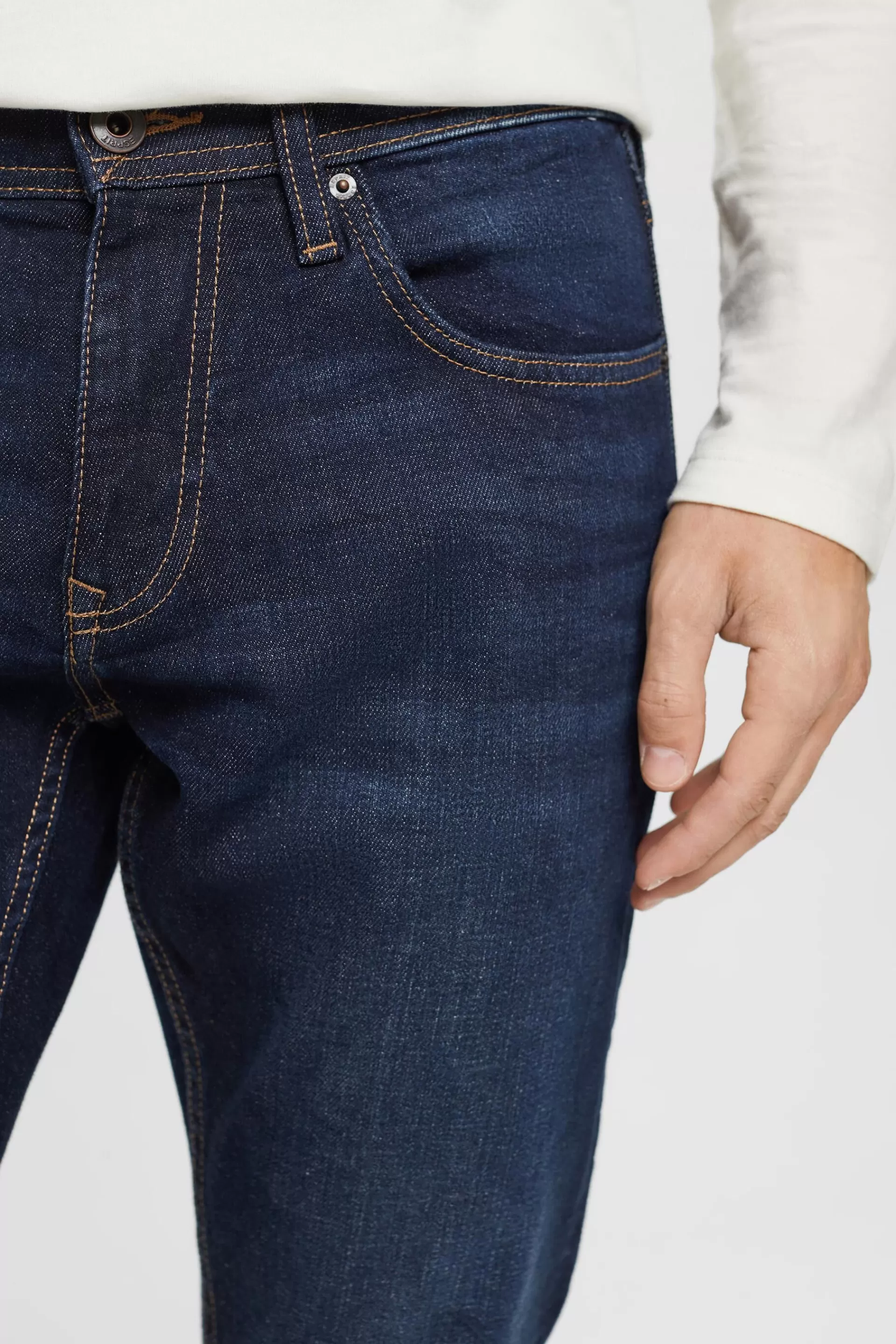 Stretch-Jeans mit Organic Cotton-ESPRIT Discount