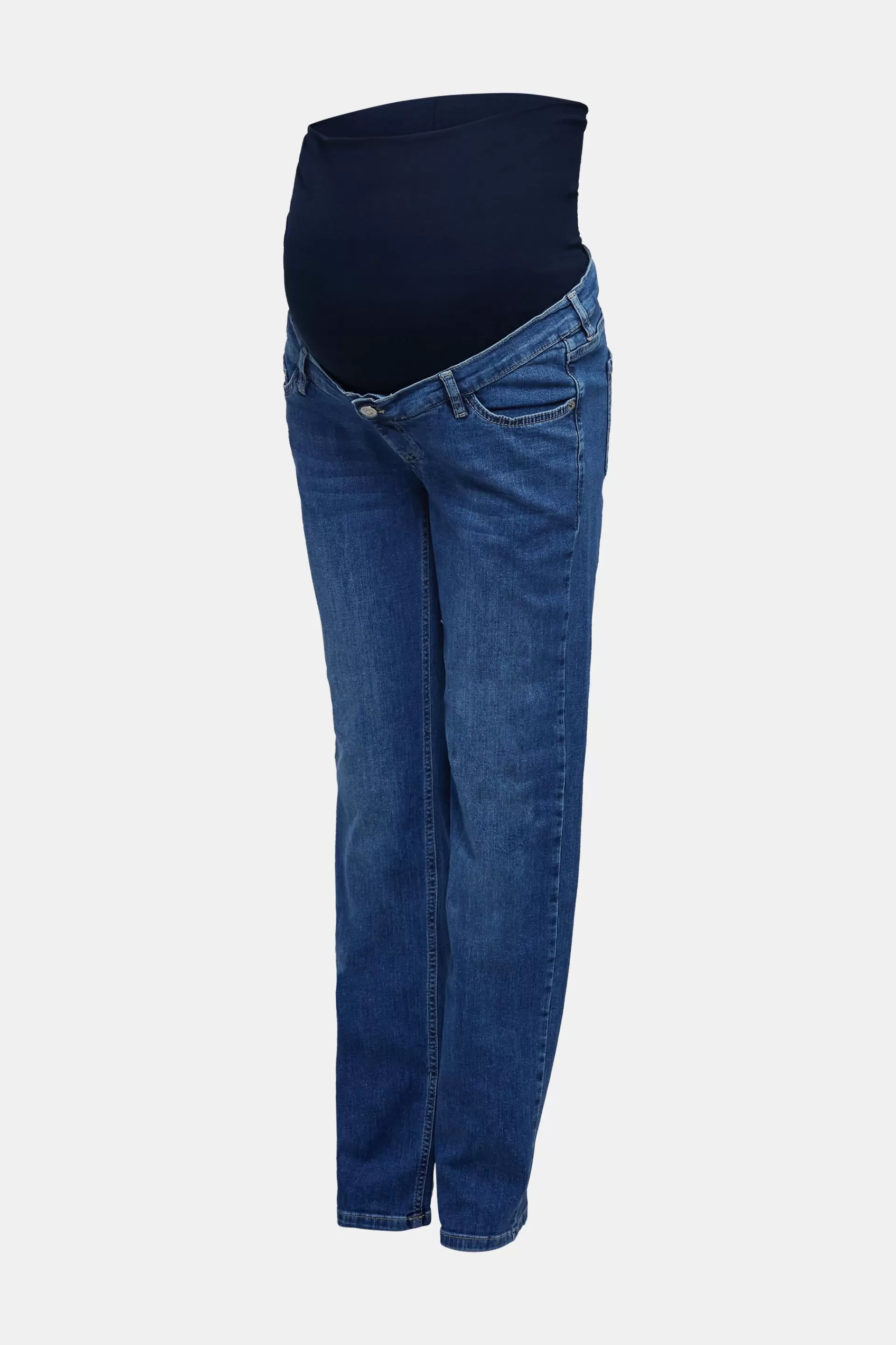 Stretch-Jeans mit Überbauchbund-ESPRIT Hot