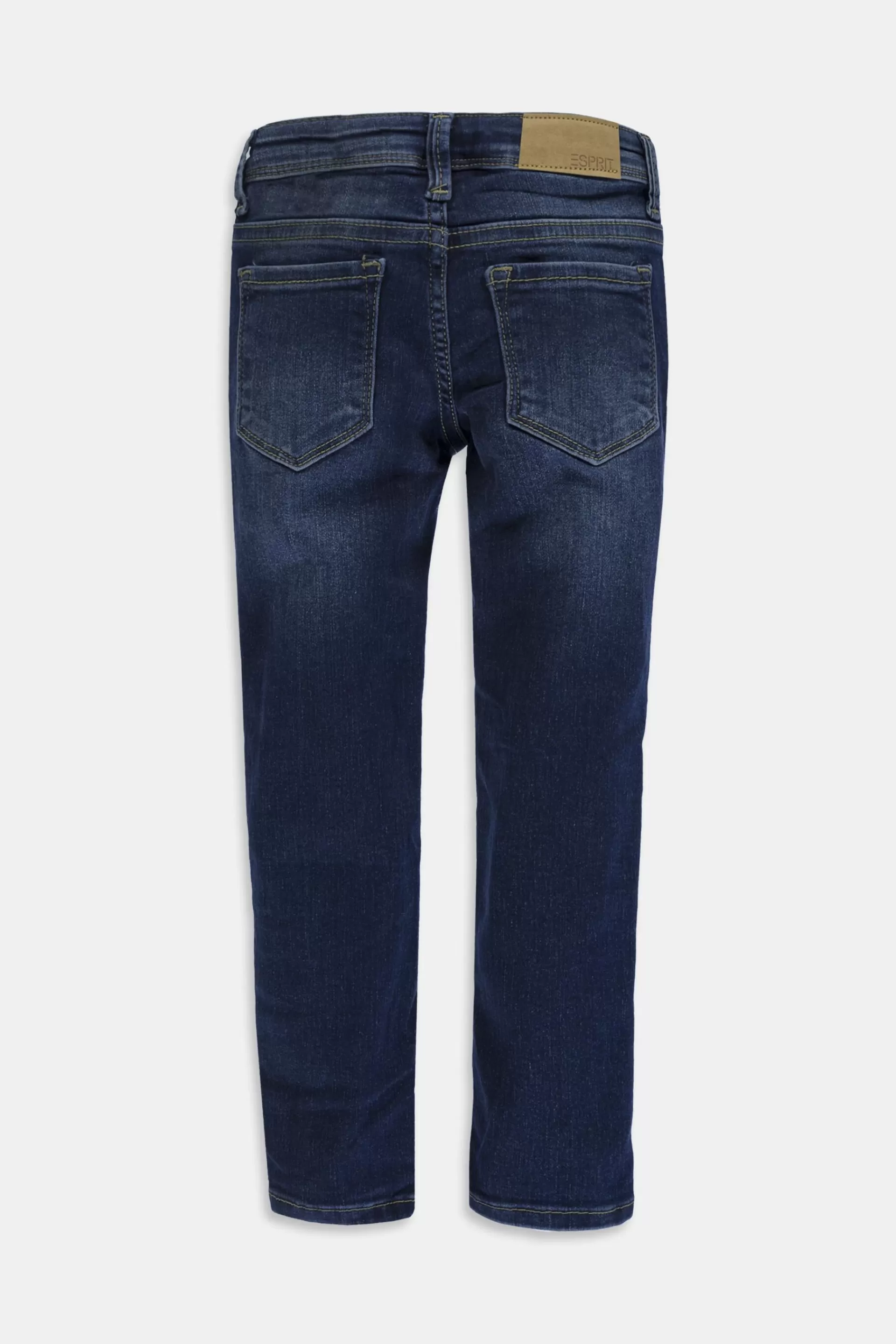 Stretch-Jeans mit Weitenservice und Verstellbund-ESPRIT Fashion