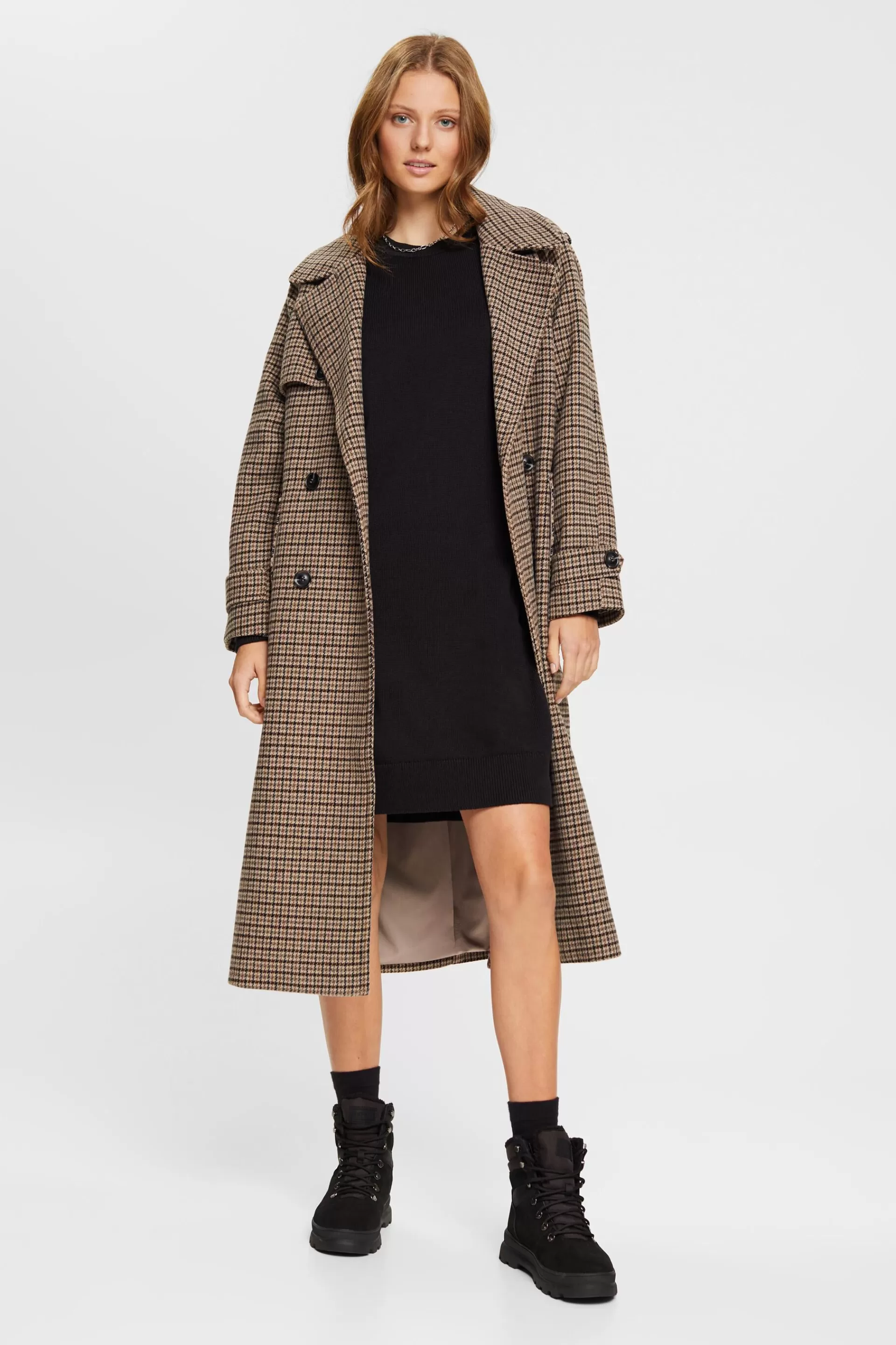 Strickkleid, 100 % Baumwolle-ESPRIT Cheap