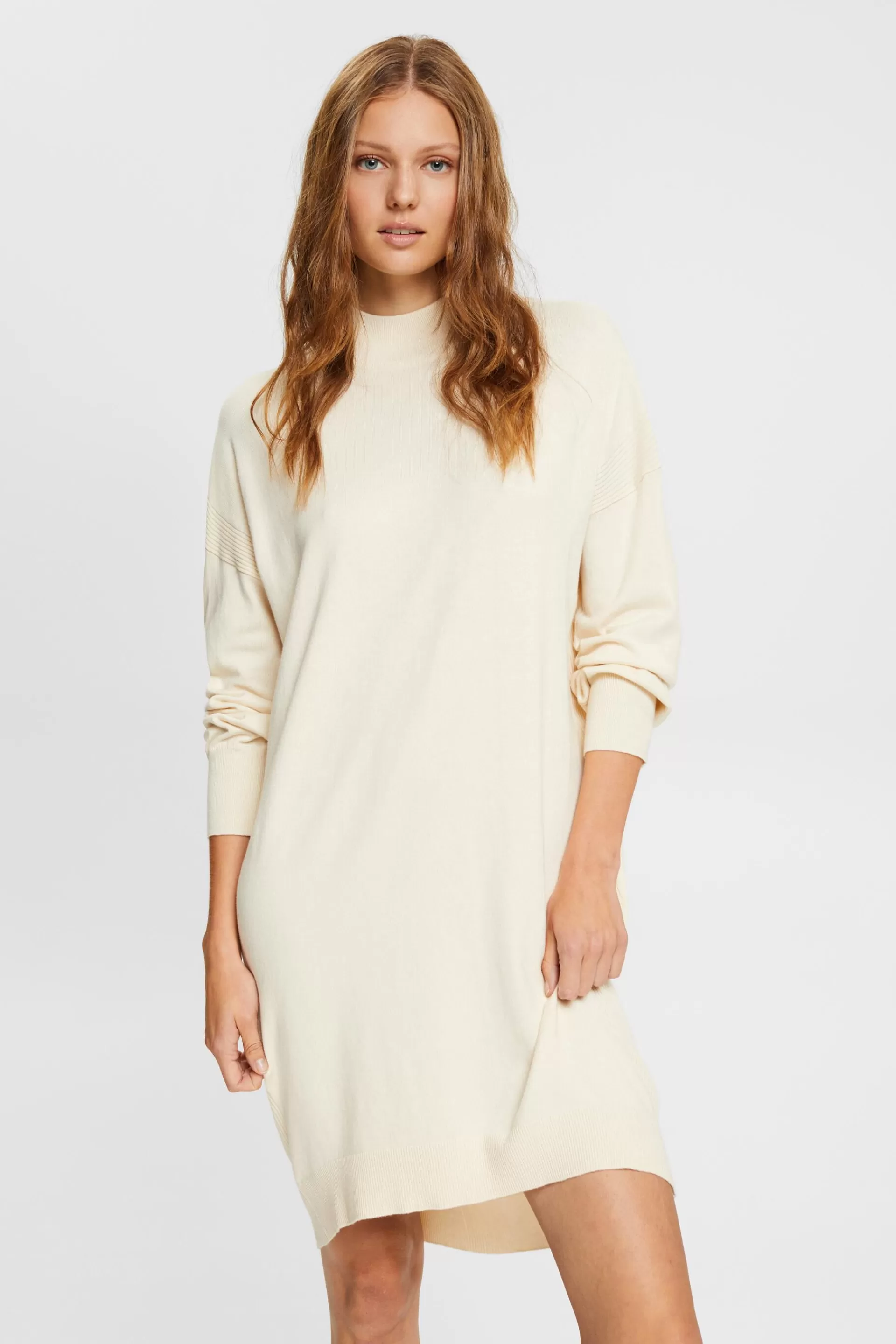 Strickkleid in Midilänge-ESPRIT Online