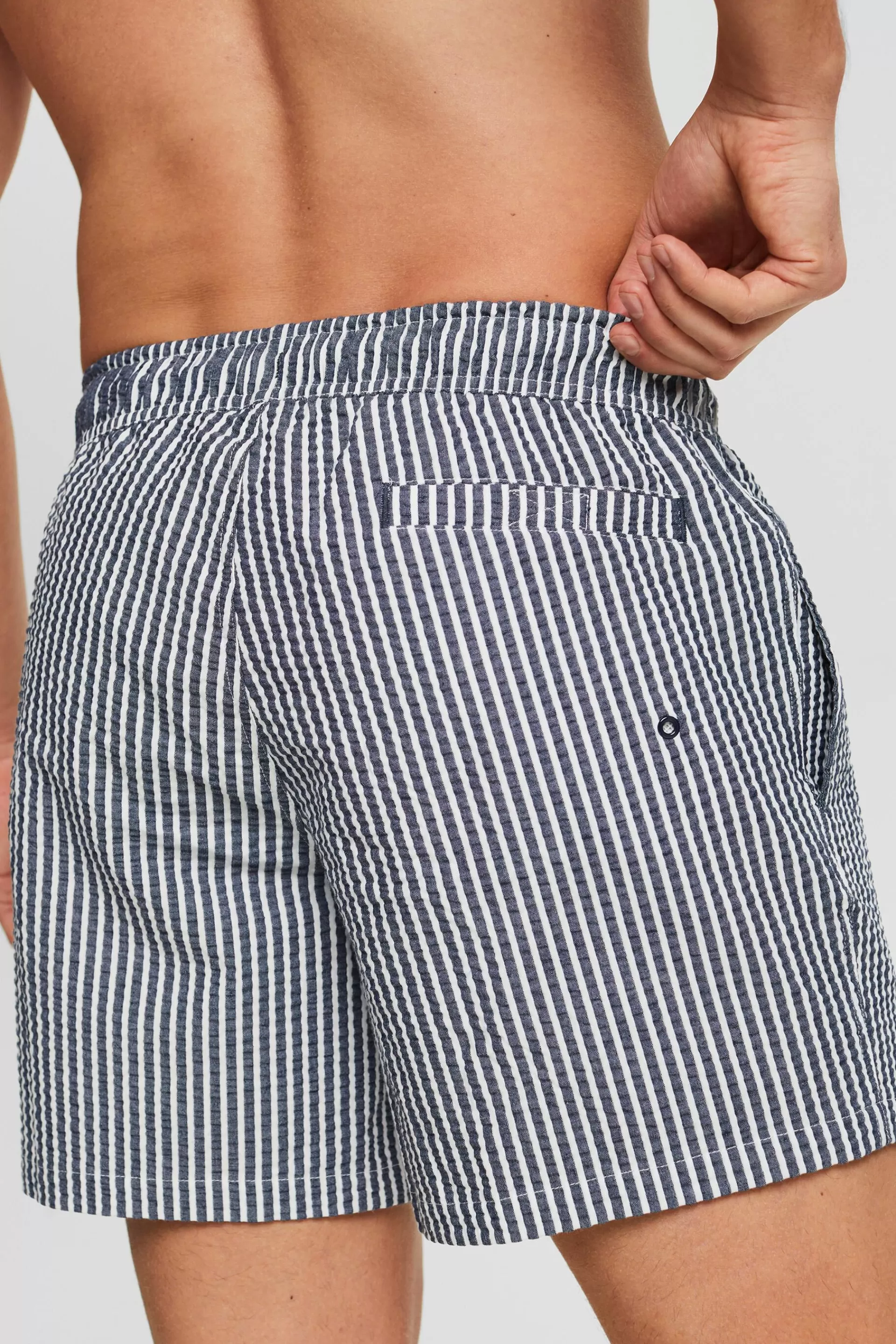 Strukturierte Badeshorts im Streifenlook-ESPRIT Online