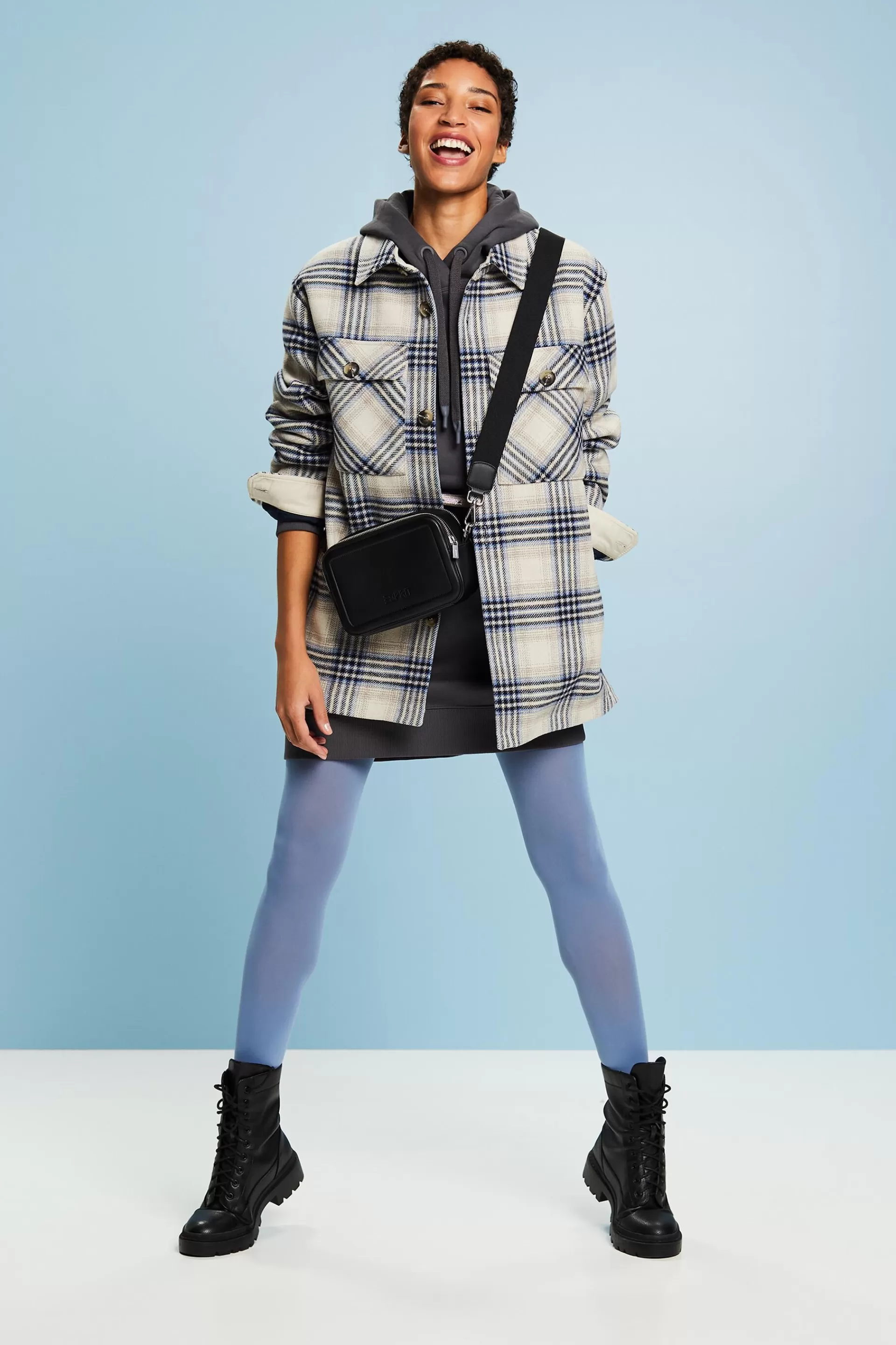 Sweatkleid mit Kapuze-ESPRIT Outlet