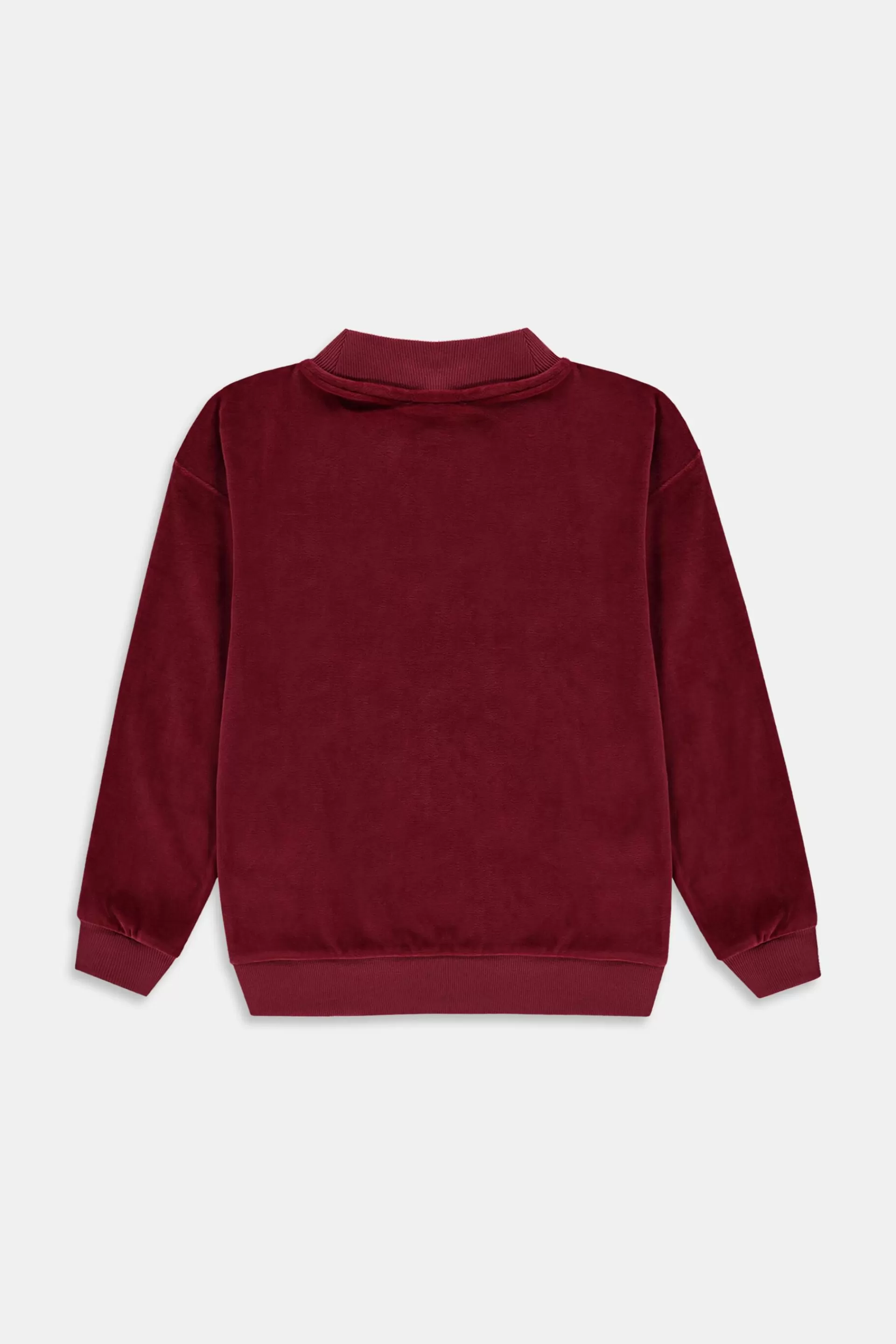 Sweatshirt aus Samt-ESPRIT Store
