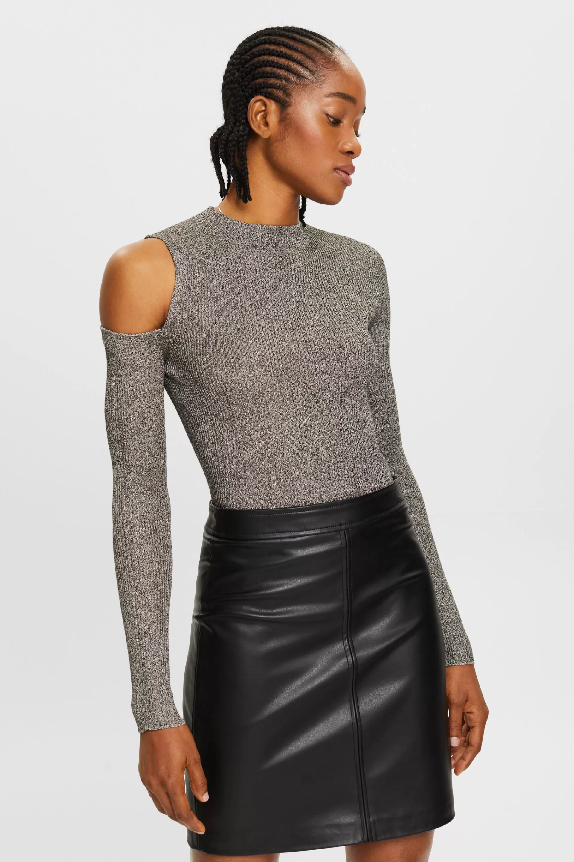 Sweatshirt mit Cut-out-Schulter-ESPRIT Best