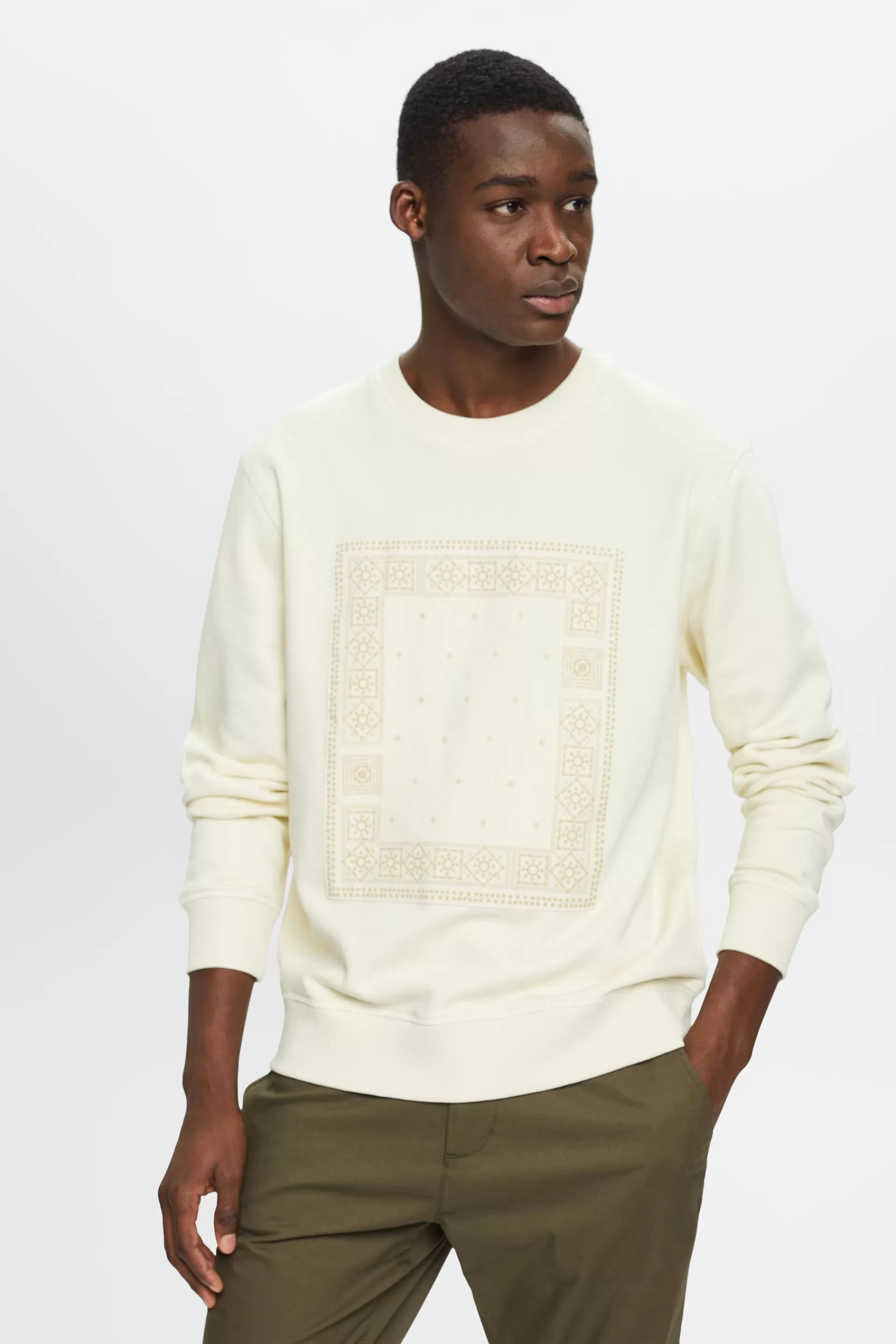 Sweatshirt mit Frontprint-ESPRIT Outlet