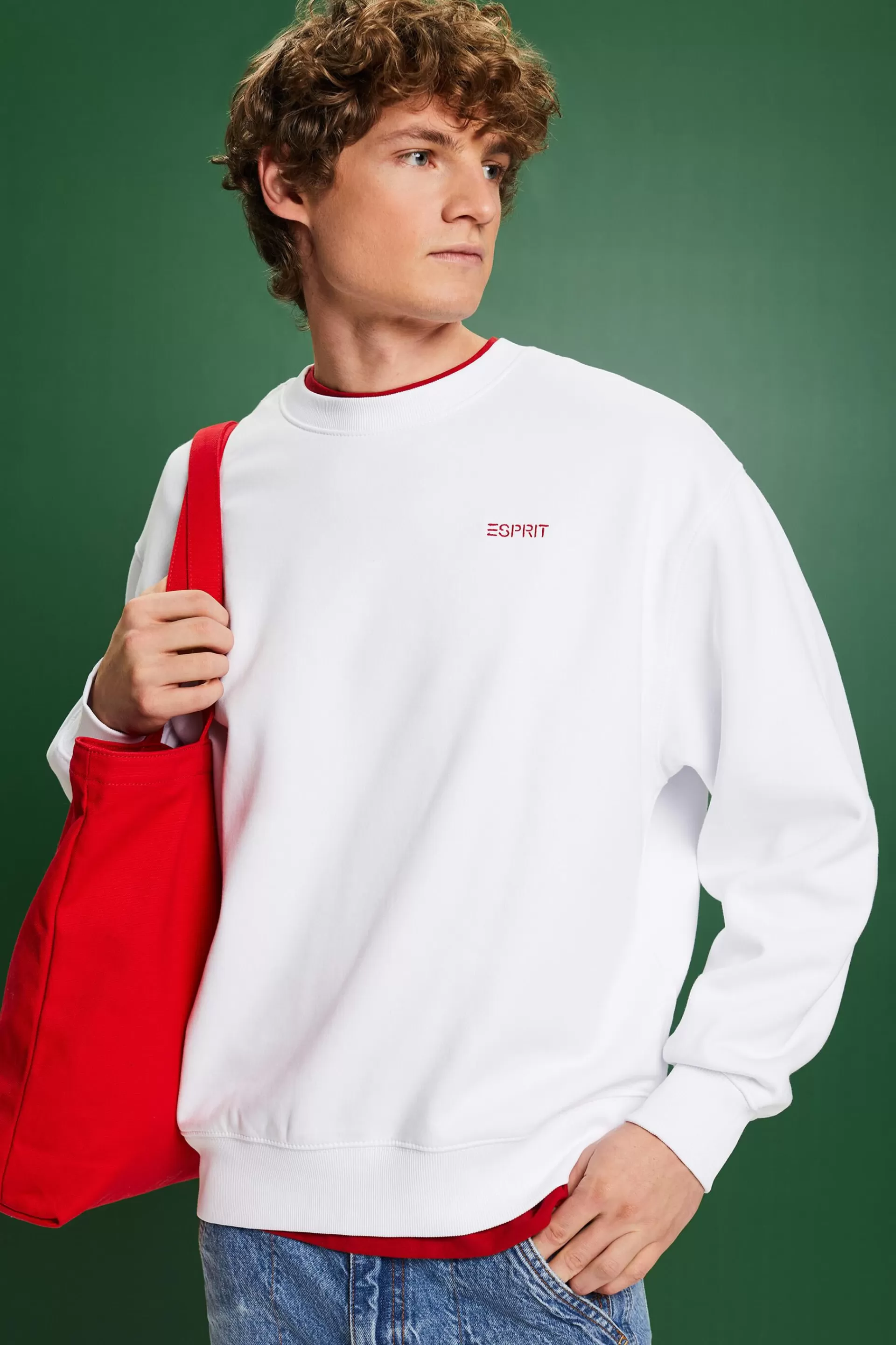 Sweatshirt mit grafischem Logo-ESPRIT Flash Sale