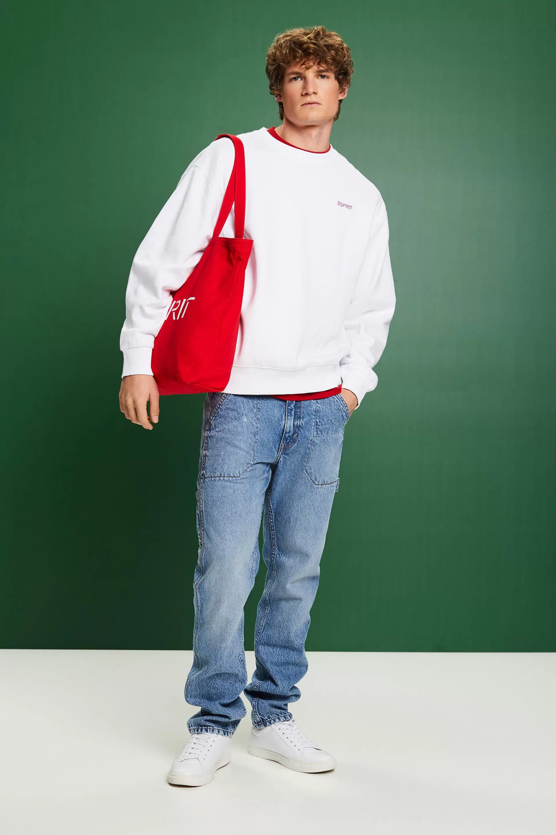 Sweatshirt mit grafischem Logo-ESPRIT Flash Sale