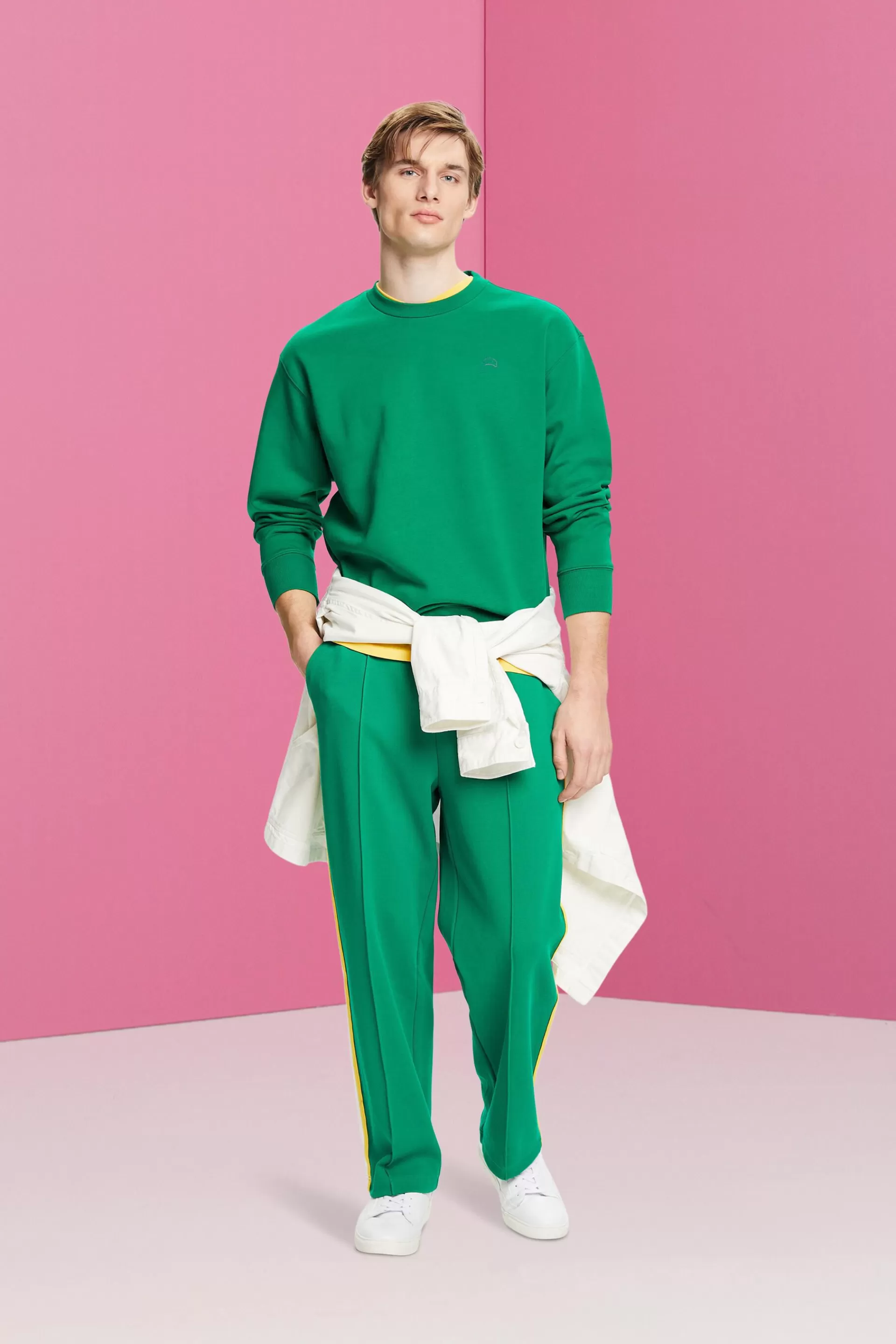 Sweatshirt mit kleinem Delfinprint-ESPRIT Sale