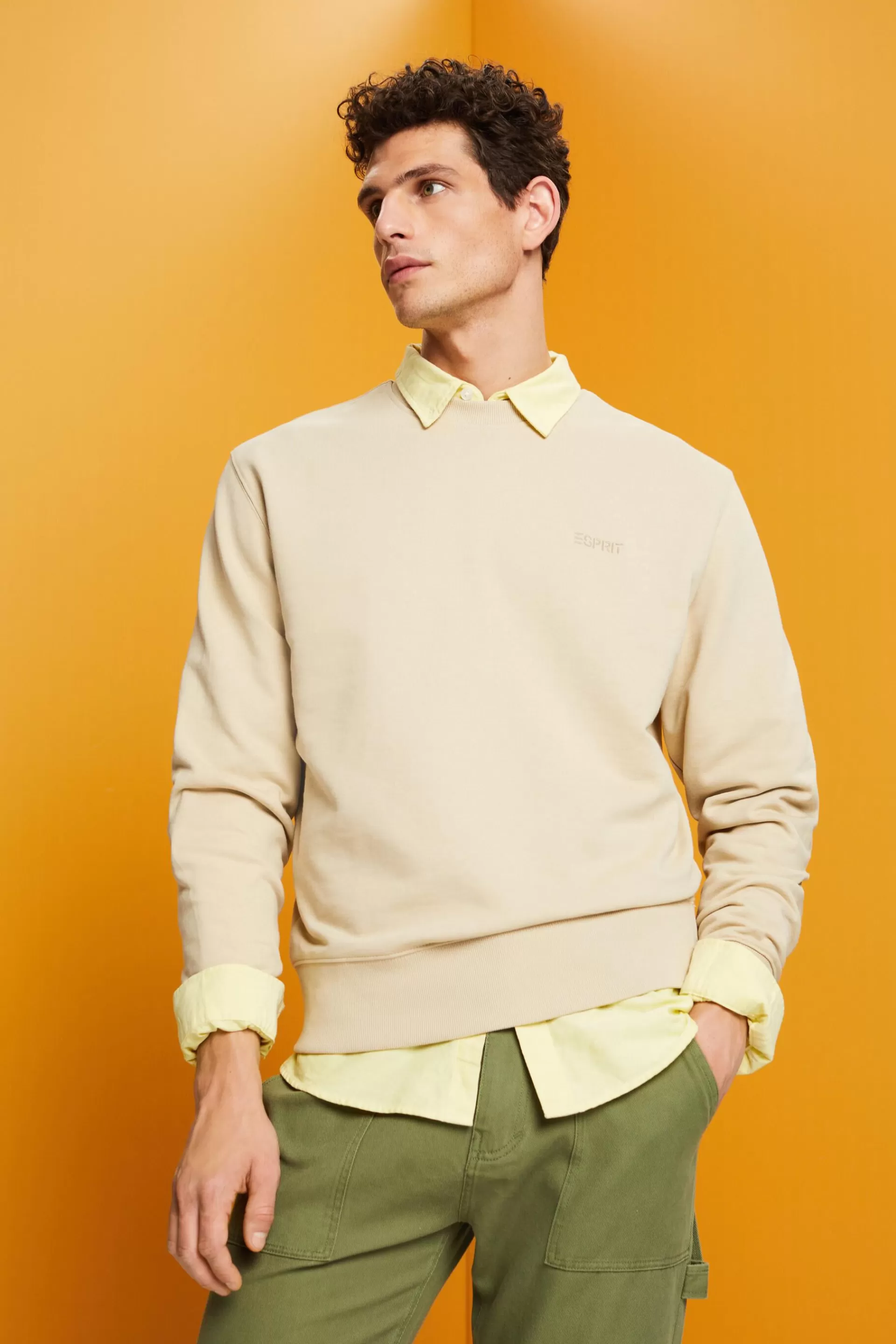 Sweatshirt mit Print auf der Rückseite-ESPRIT Cheap