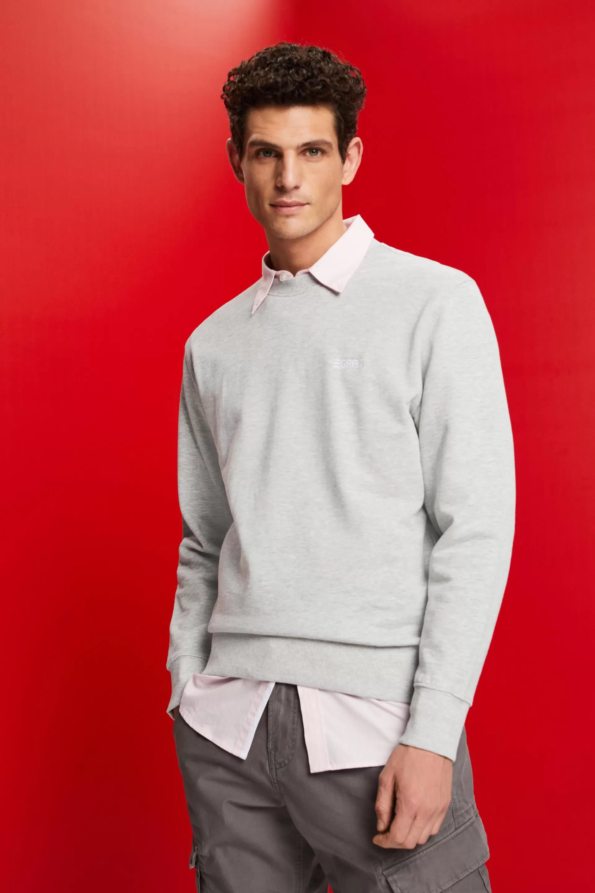 Sweatshirt mit Print auf der Rückseite-ESPRIT Discount