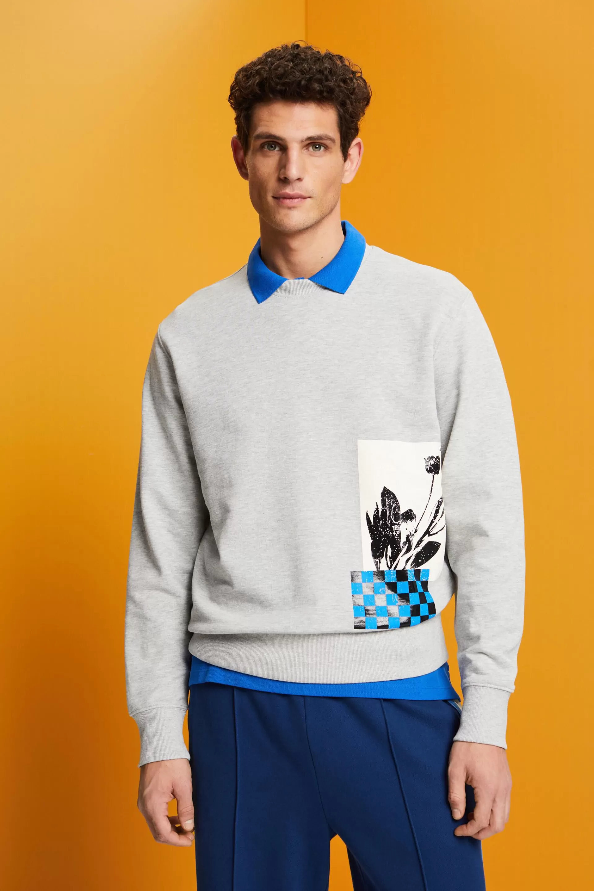 Sweatshirt mit Print vorne-ESPRIT Clearance