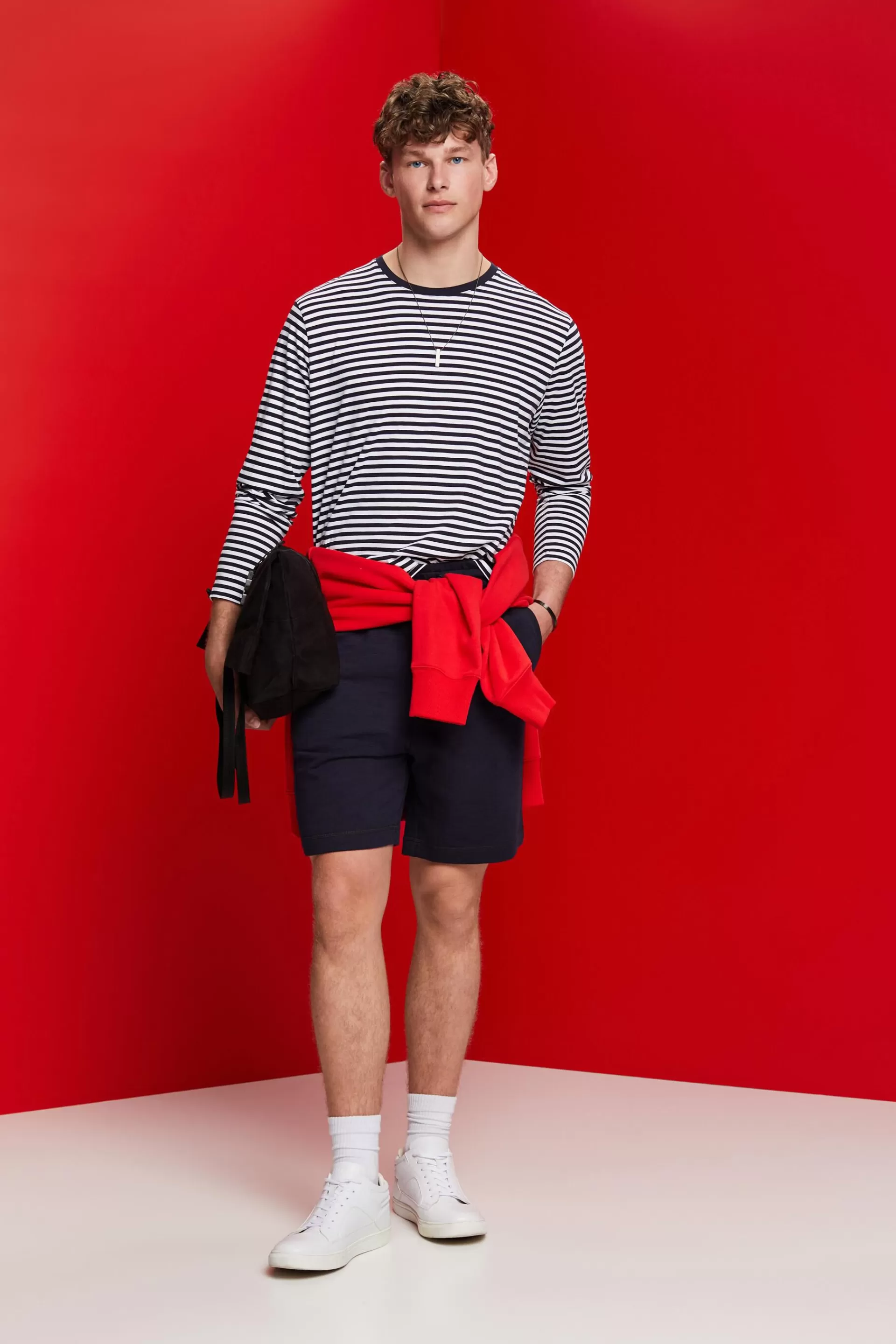 Sweatshorts aus Baumwolle-ESPRIT Cheap