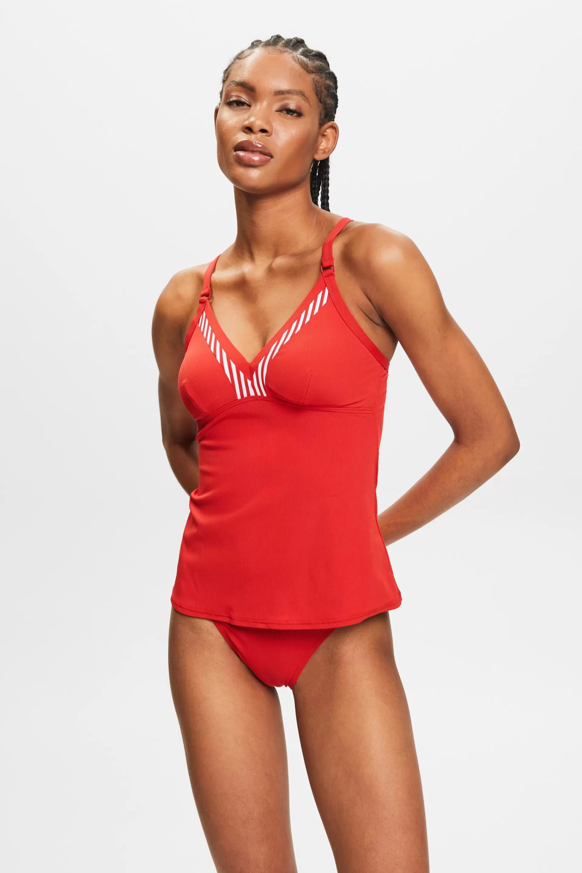 Tankinitop mit Streifen-ESPRIT Store