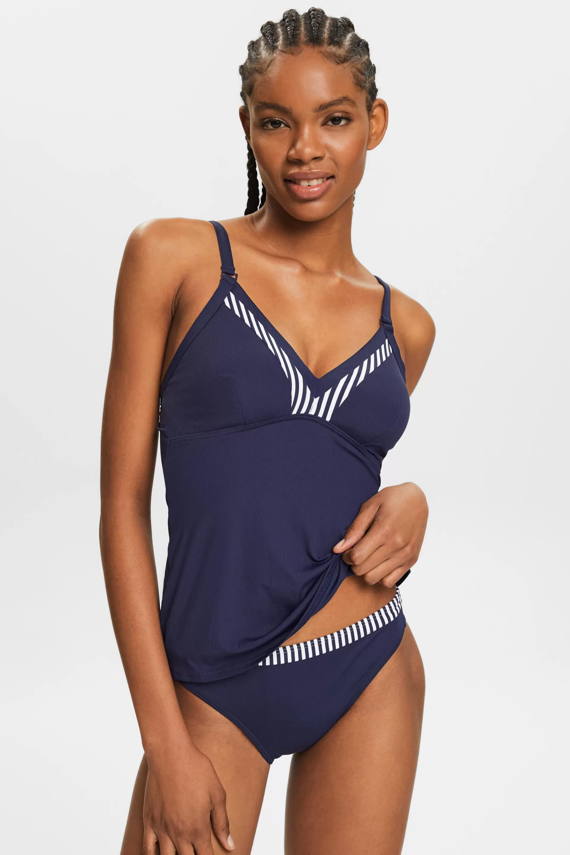 Tankinitop mit Streifen-ESPRIT Store