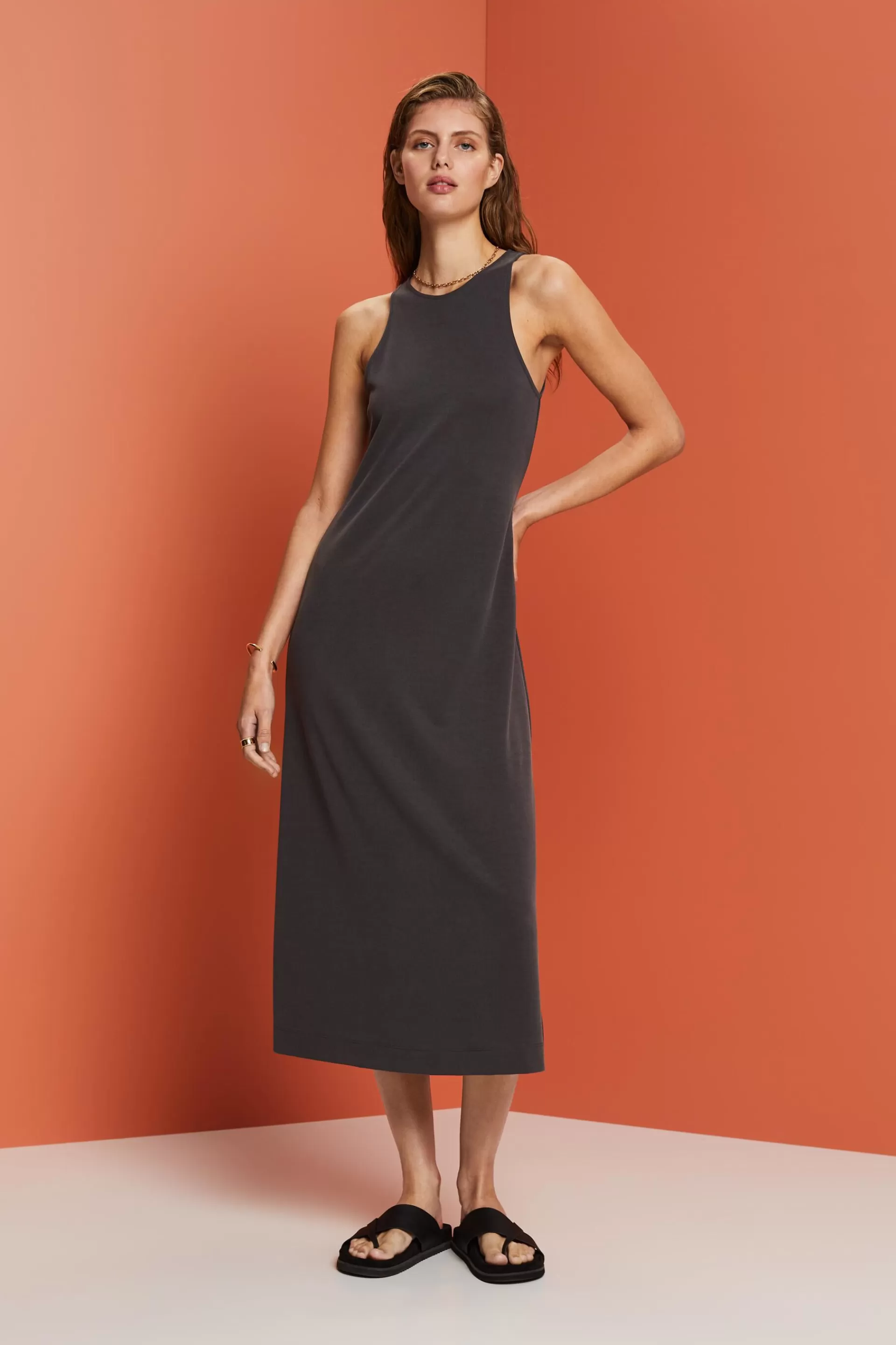 Tank-Midikleid aus Modalmix-ESPRIT Sale