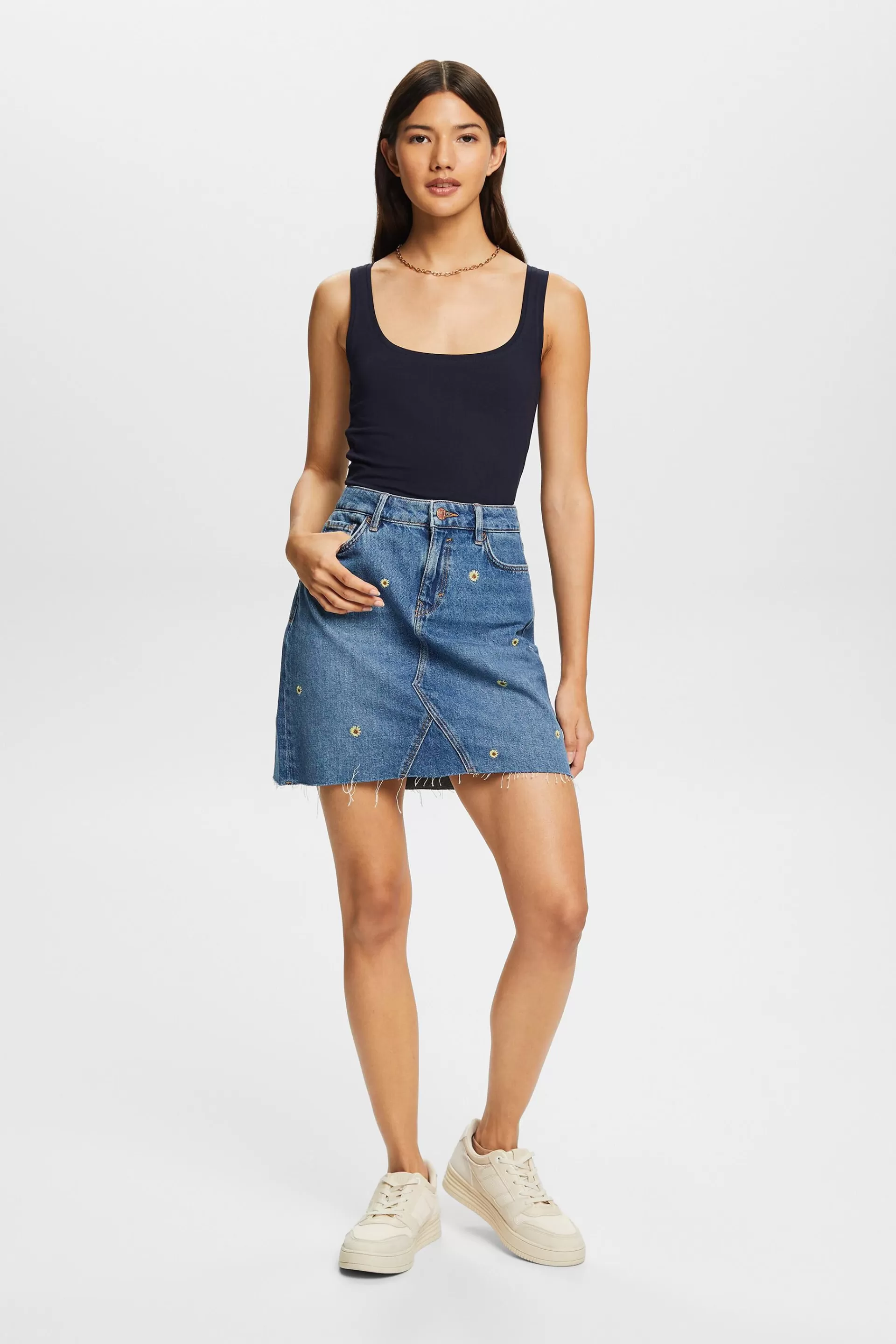 Tanktop aus Baumwolljersey-ESPRIT Cheap