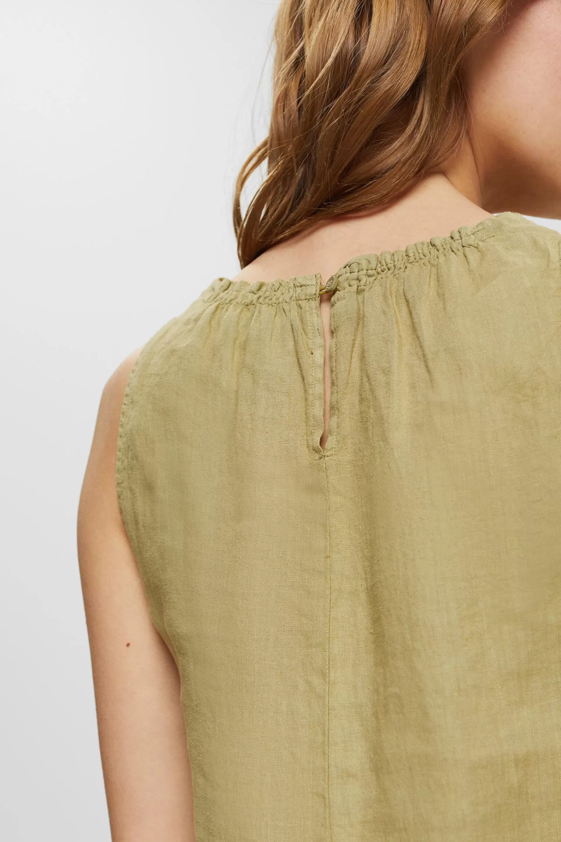 Top aus 100% Leinen-ESPRIT New