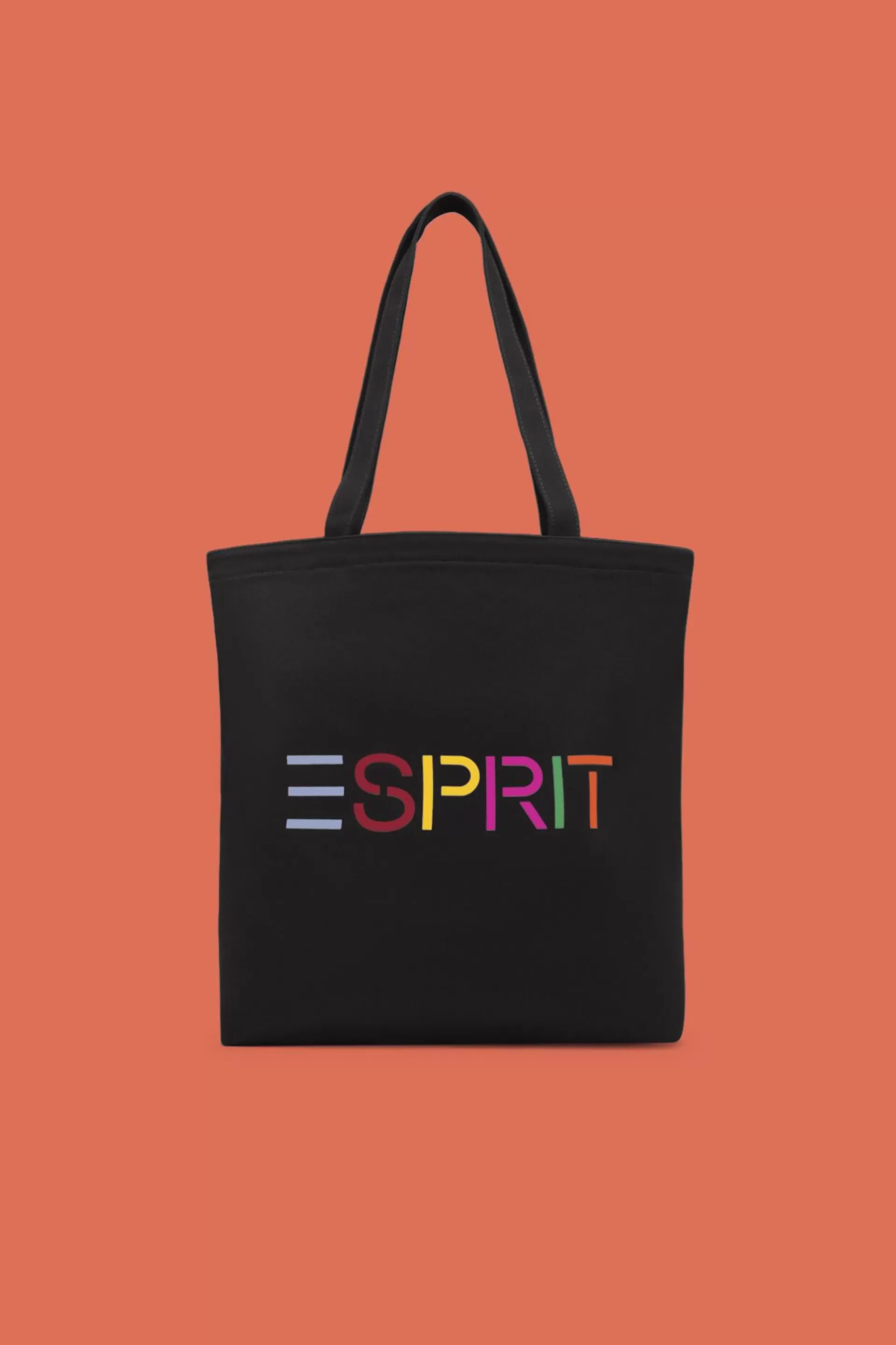 Tote Bag aus Baumwolle mit Logo-ESPRIT Outlet