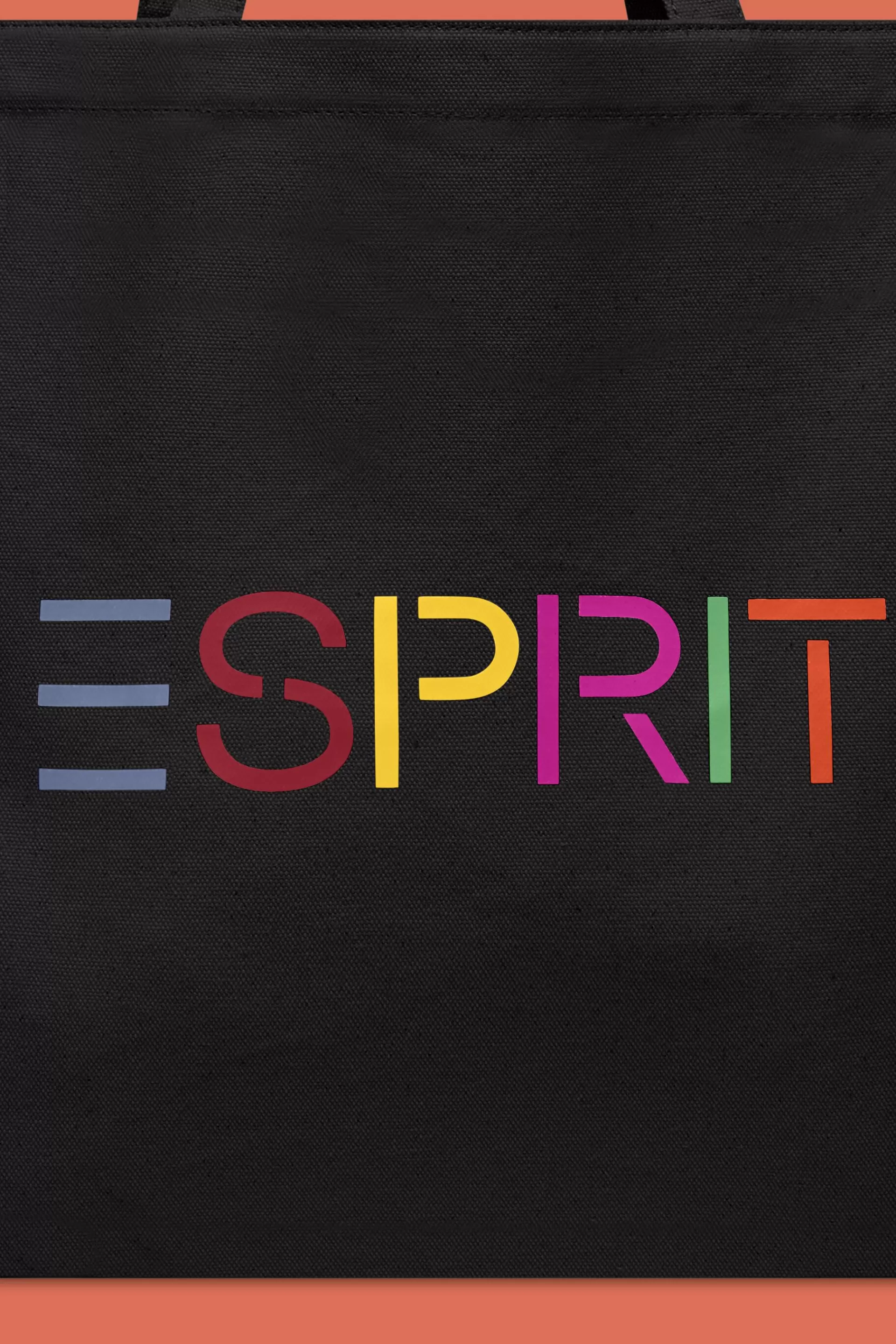 Tote Bag aus Baumwolle mit Logo-ESPRIT Outlet