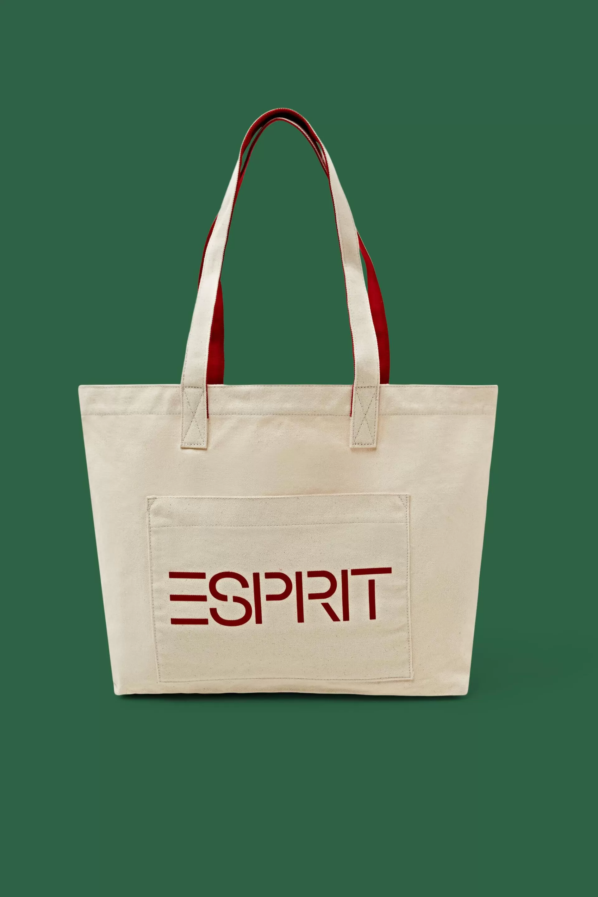 Tote Bag aus Baumwolle mit Logodesign-ESPRIT Shop