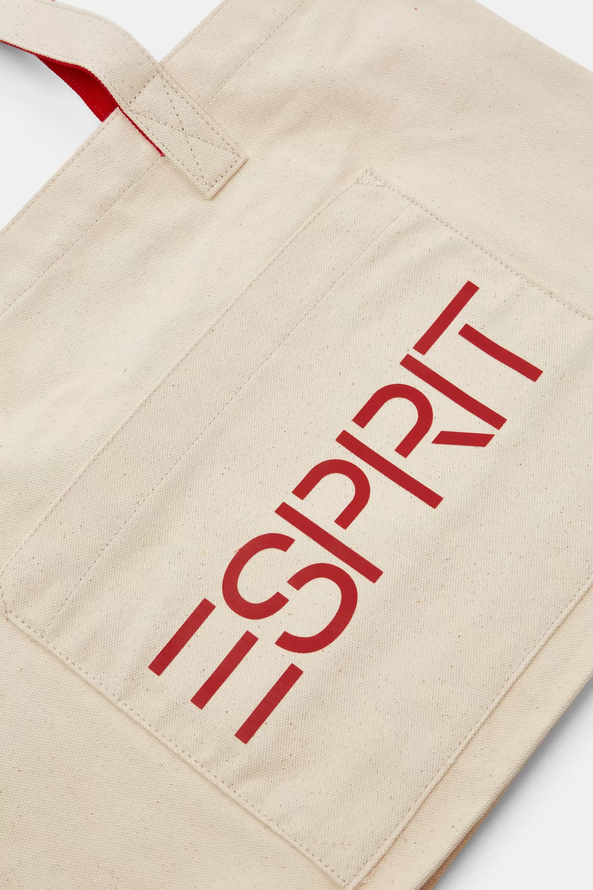 Tote Bag aus Baumwolle mit Logodesign-ESPRIT Shop