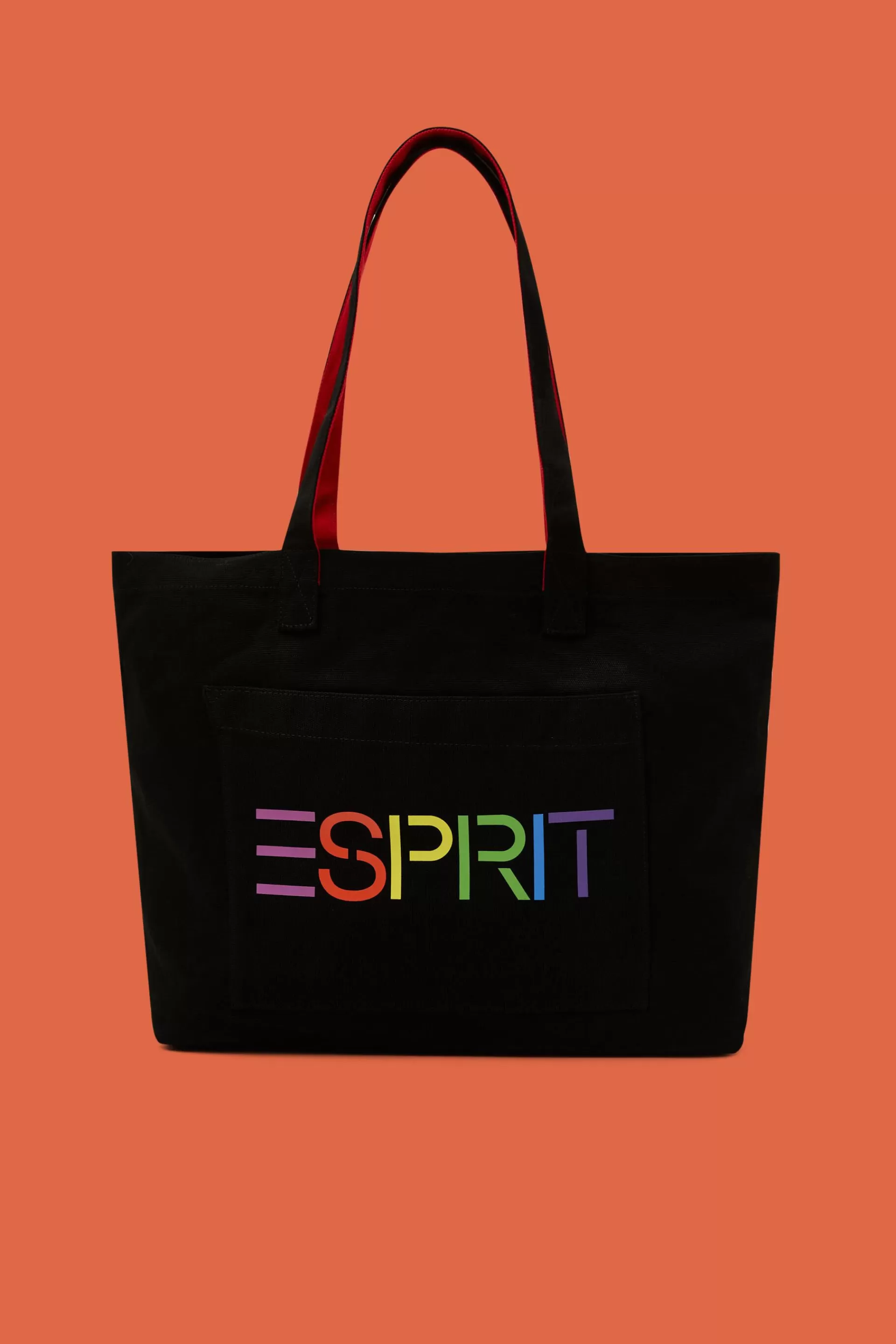 Tote Bag aus Baumwolle mit Logodesign-ESPRIT Best Sale