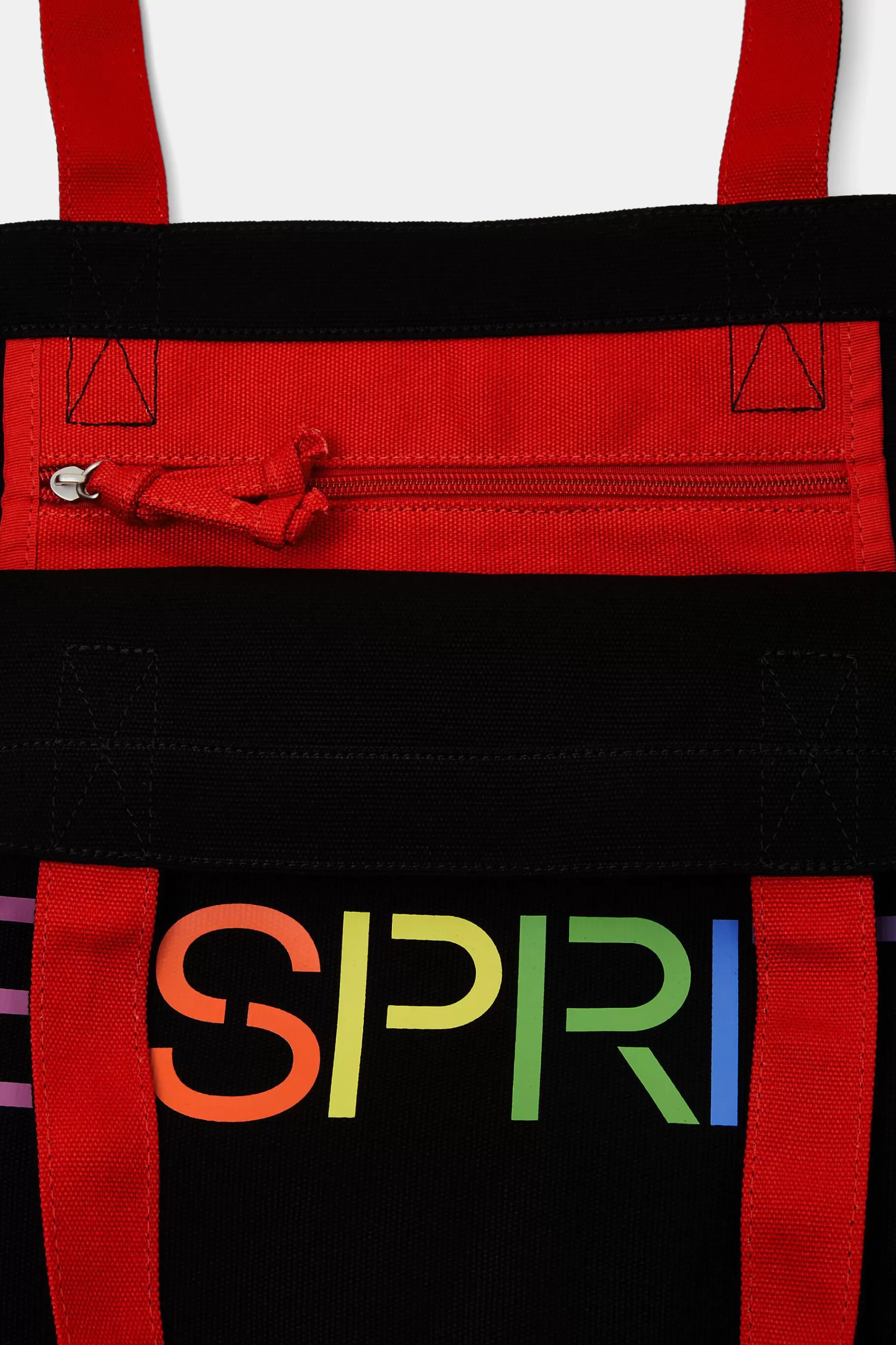 Tote Bag aus Baumwolle mit Logodesign-ESPRIT Best Sale