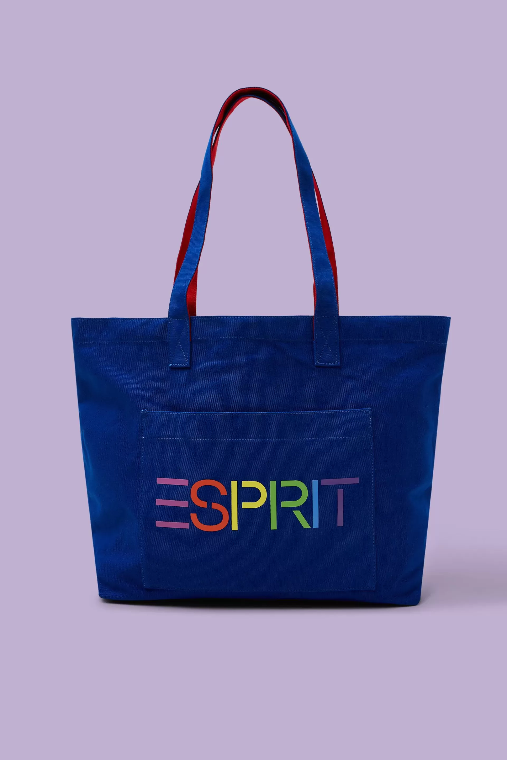 Tote Bag aus Baumwolle mit Logodesign-ESPRIT Outlet
