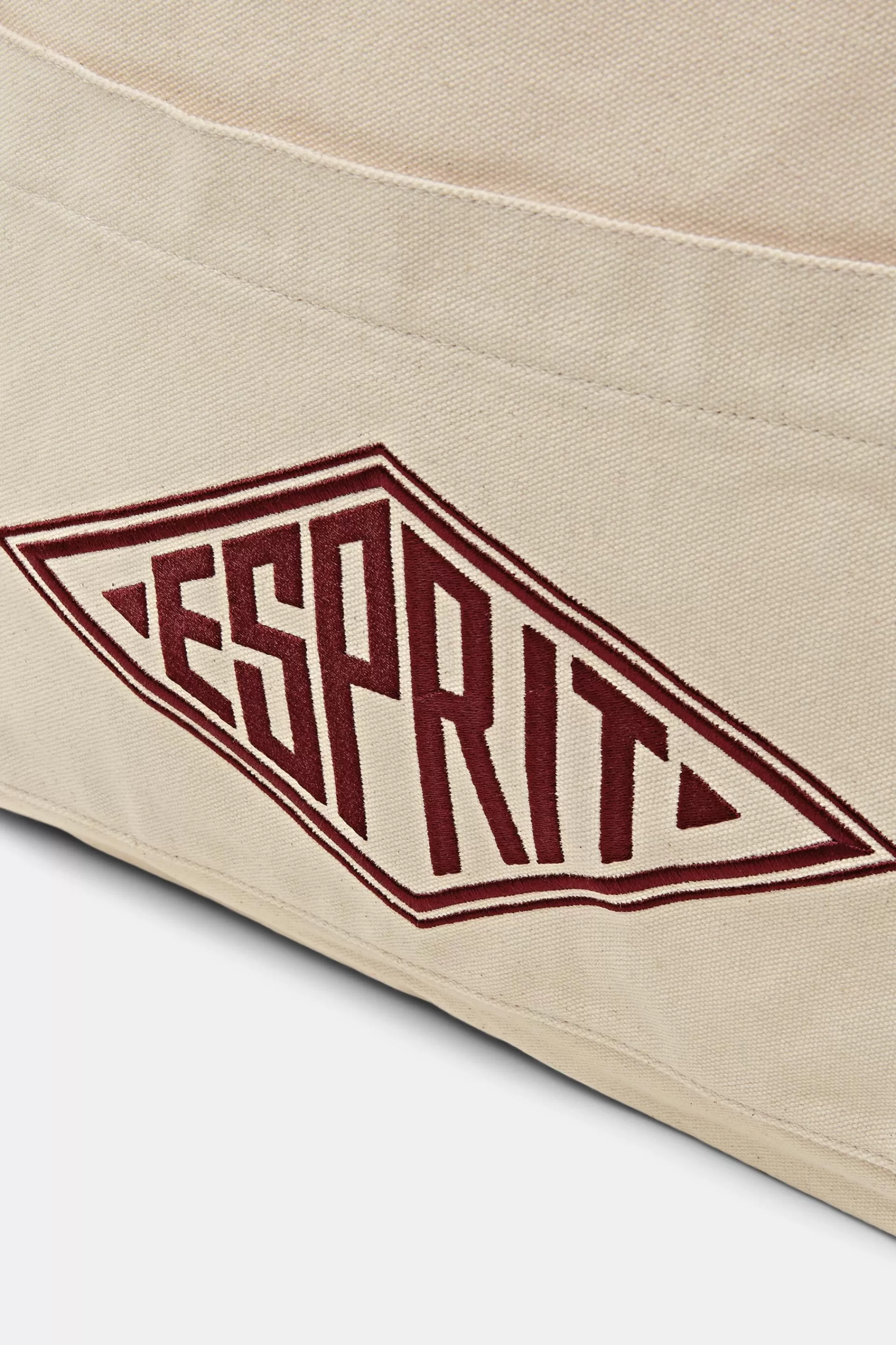 Tote Bag aus Canvas mit Logo-ESPRIT Clearance