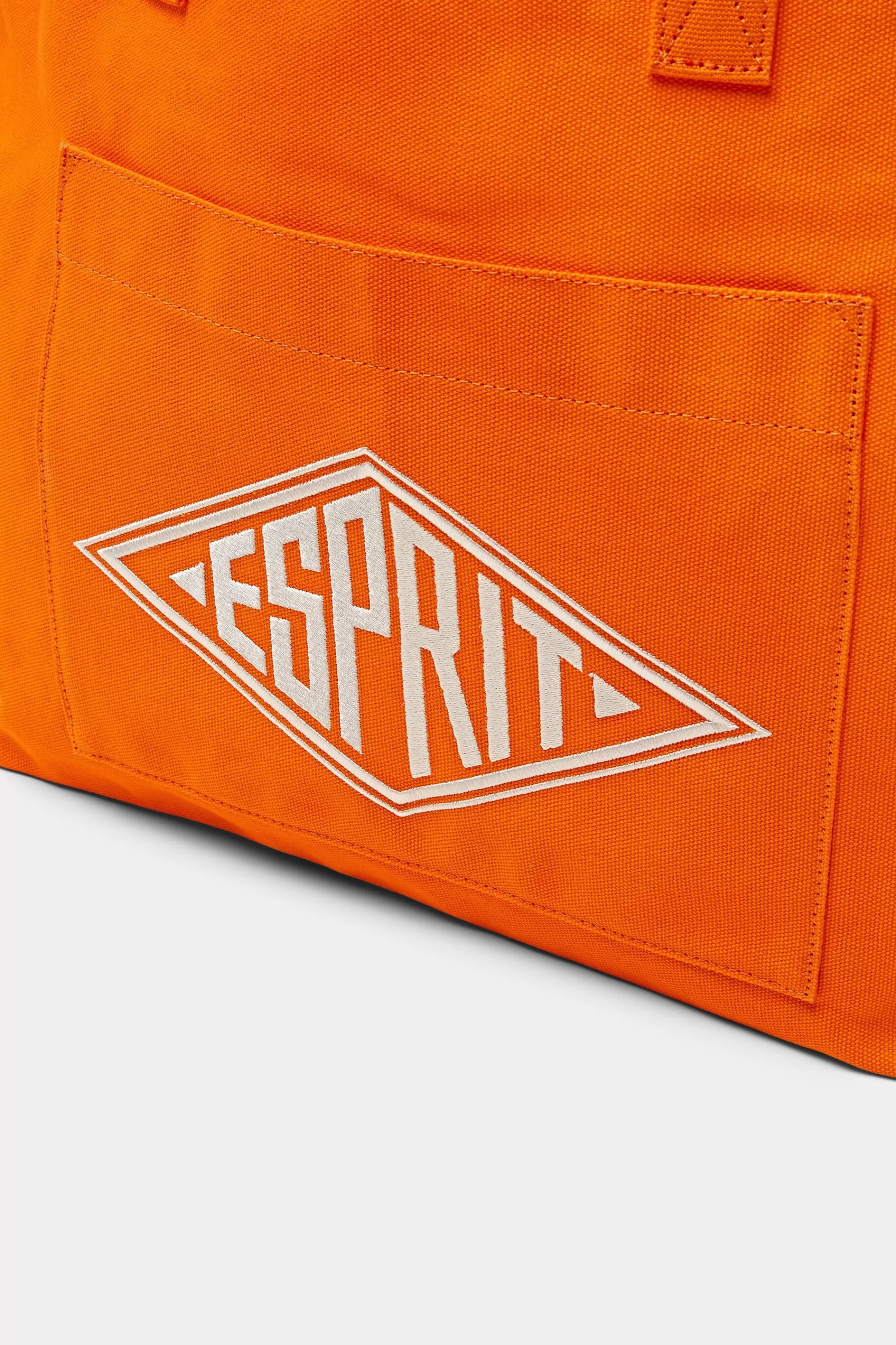 Tote Bag aus Canvas mit Logo-ESPRIT Online