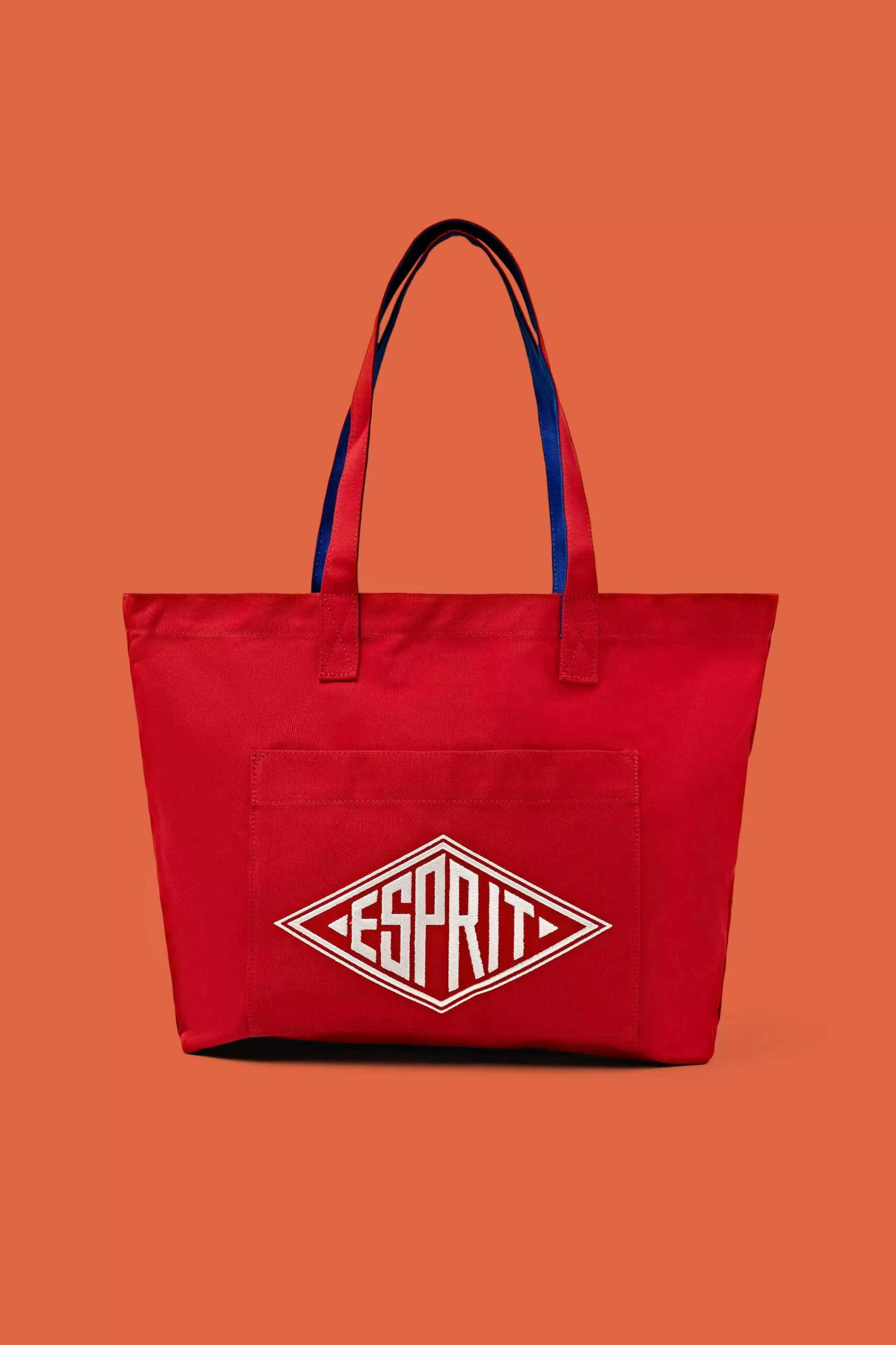 Tote Bag aus Canvas mit Logo-ESPRIT Clearance
