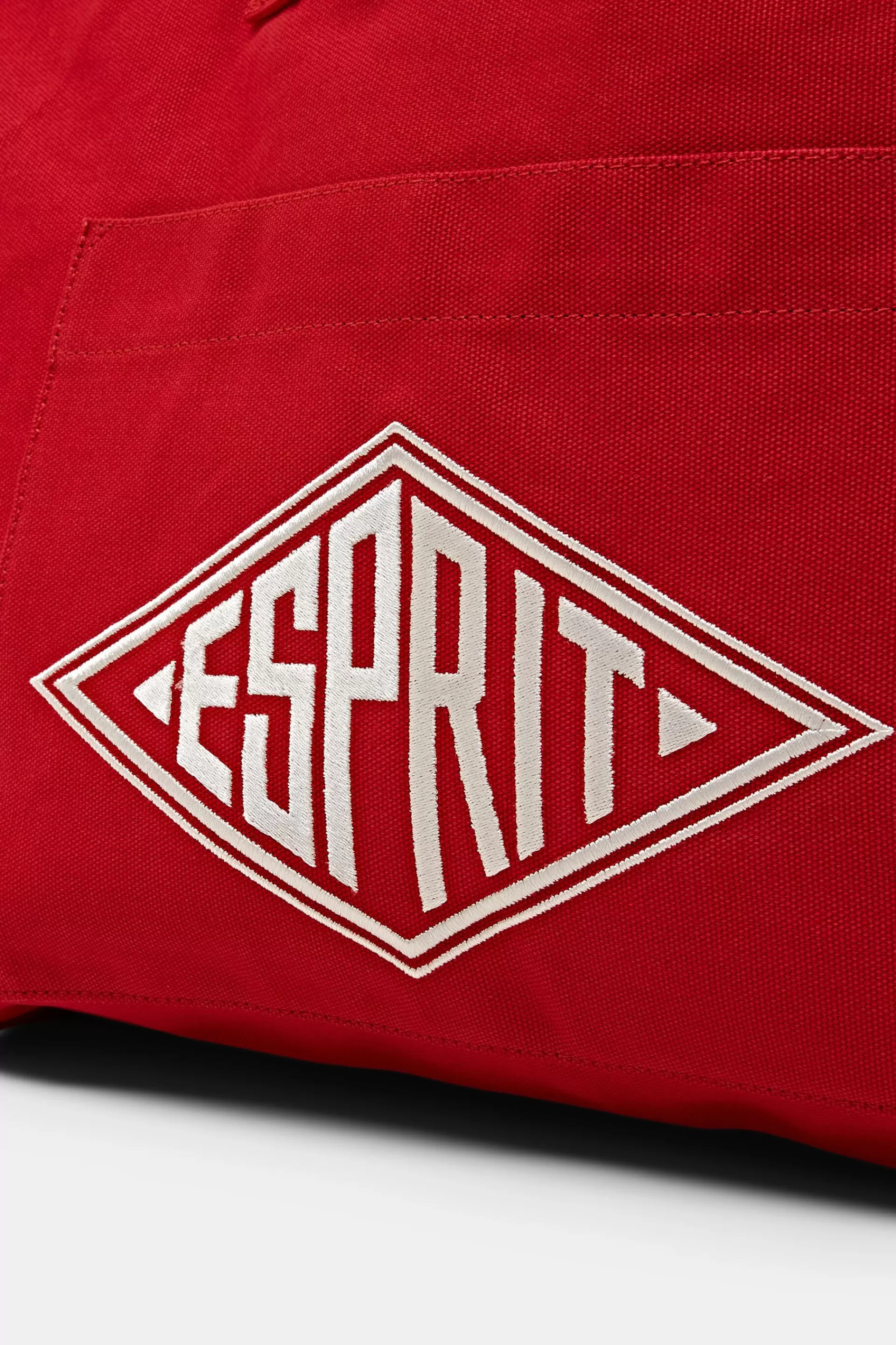 Tote Bag aus Canvas mit Logo-ESPRIT Clearance