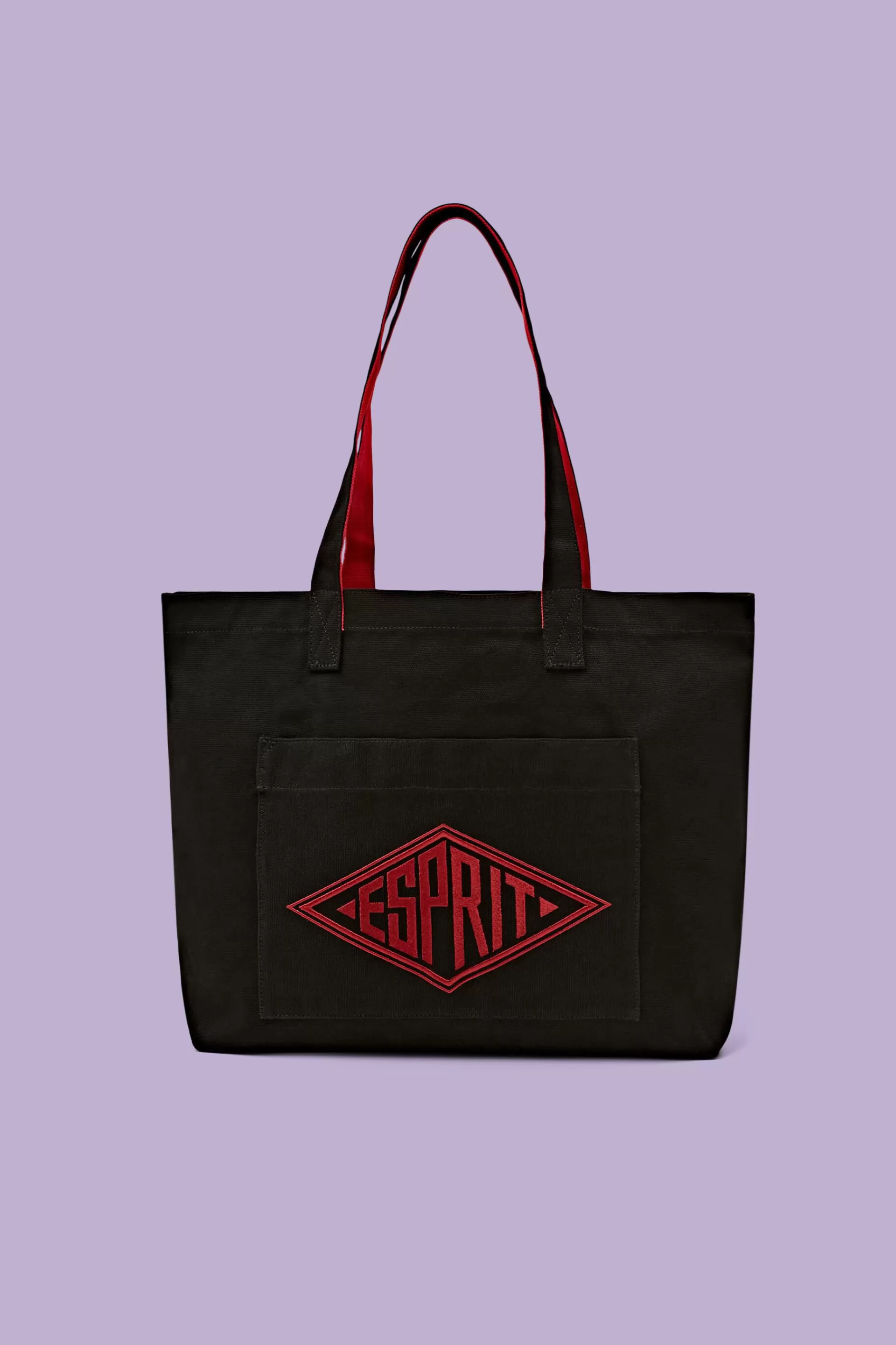 Tote Bag aus Canvas mit Logo-ESPRIT New