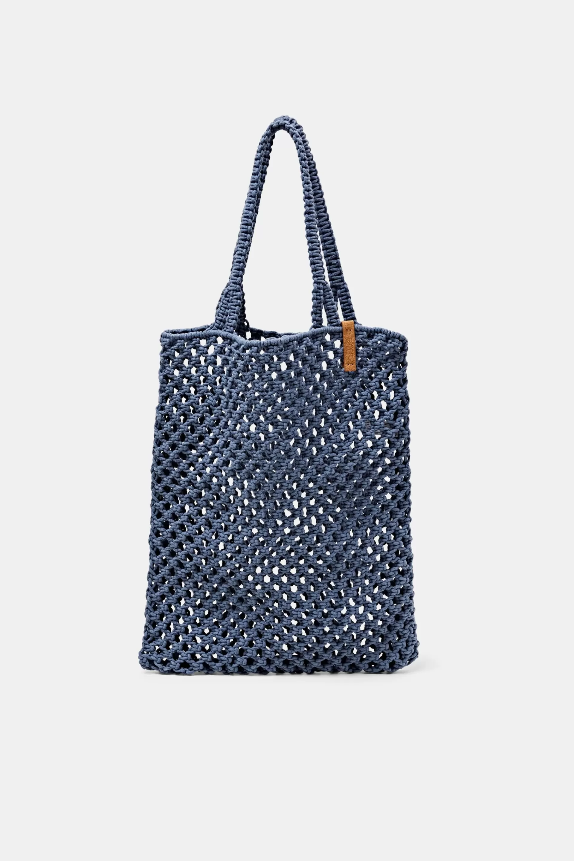 Tote Bag aus gehäkelter Baumwolle-ESPRIT Shop