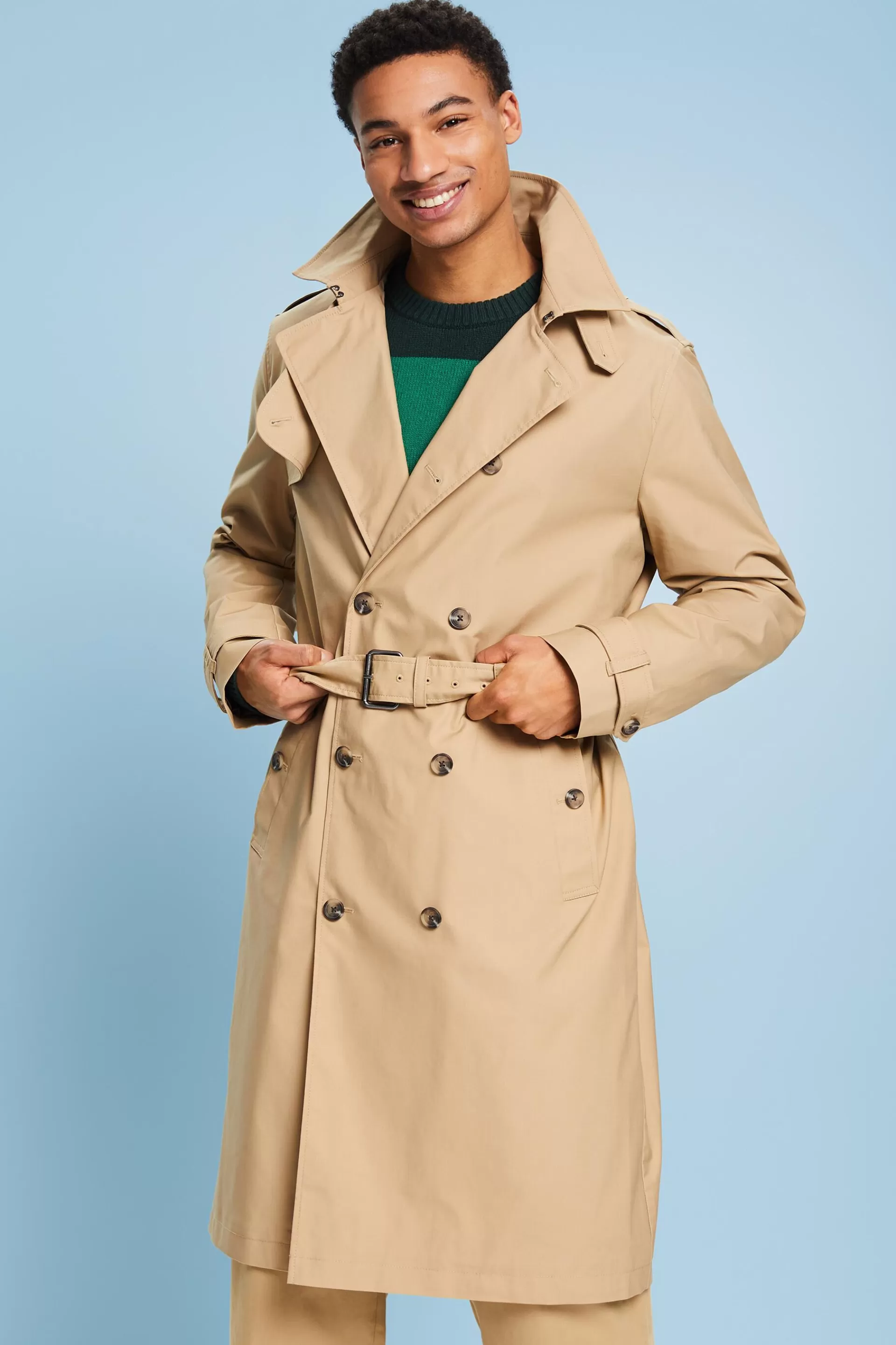 Trenchcoat mit Gürtel-ESPRIT Flash Sale
