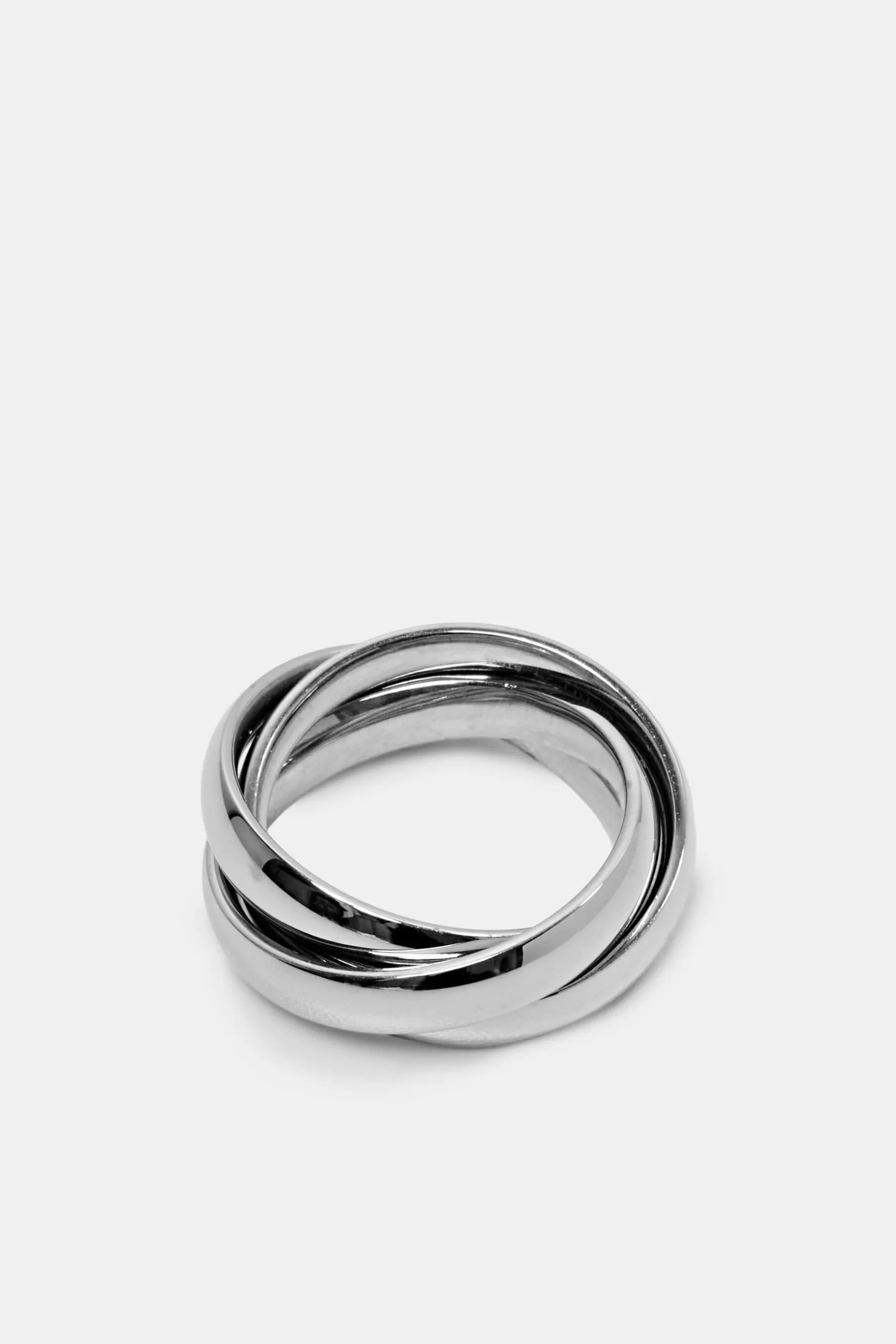 Trio-Ring aus Edelstahl-ESPRIT Clearance