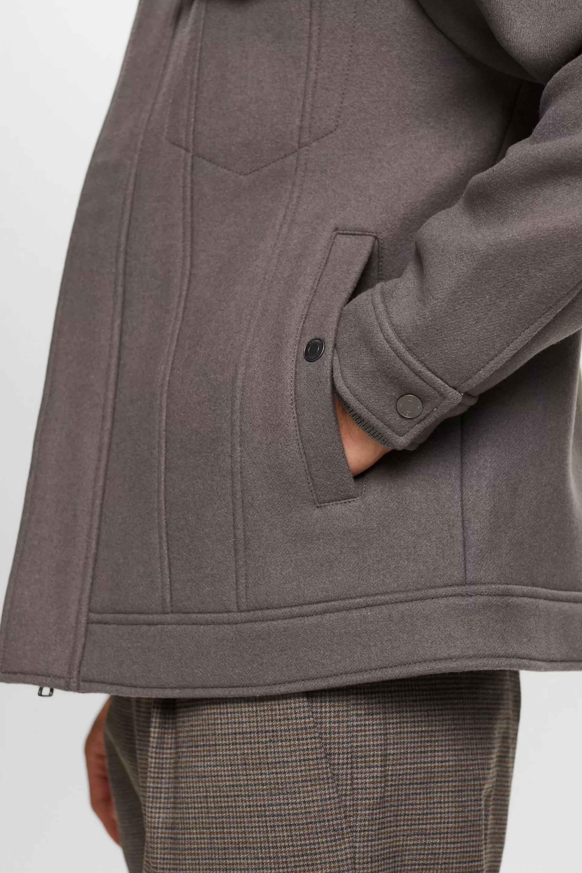 Truckerjacke aus Wolle-ESPRIT Flash Sale