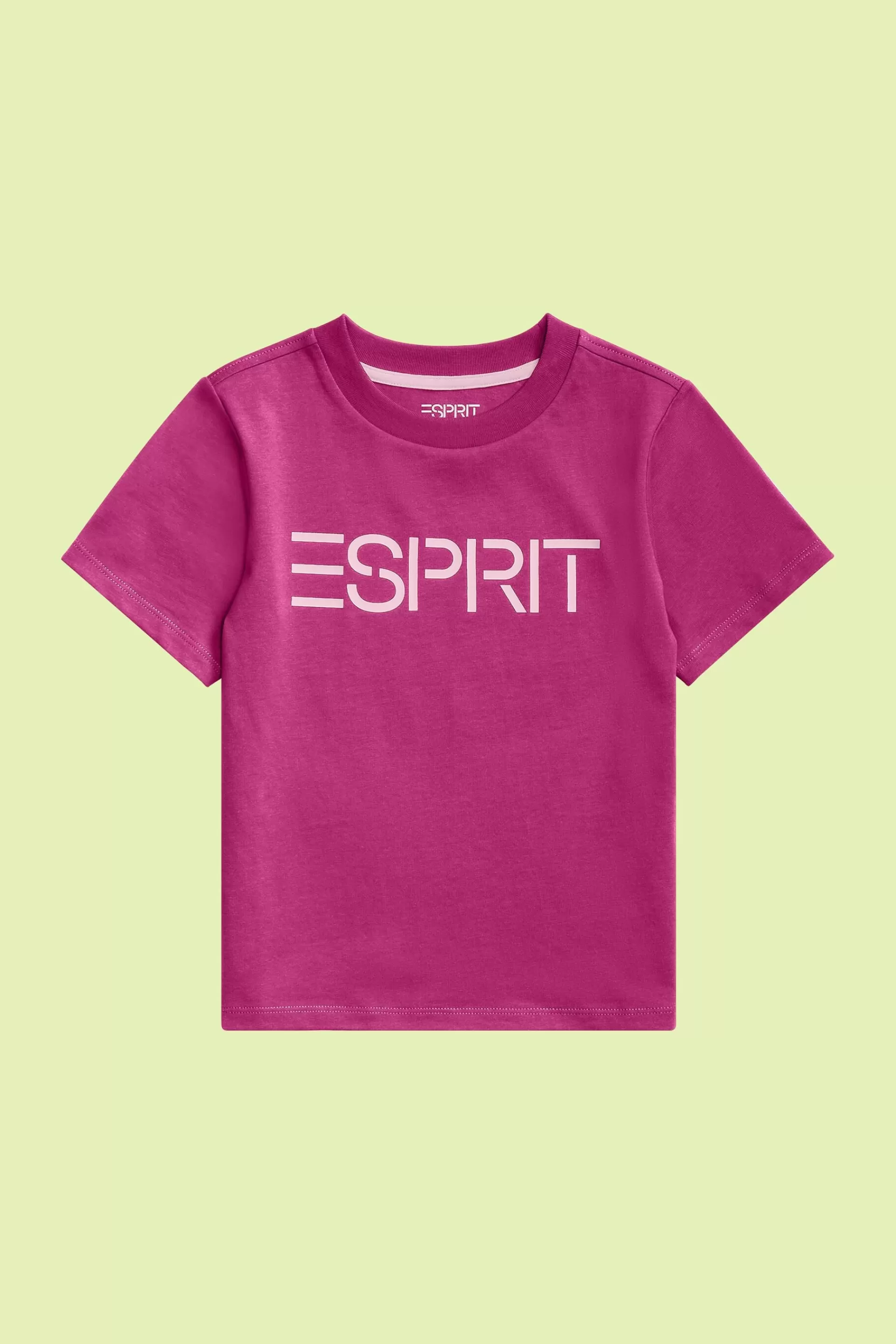 T-Shirt aus Bio-Baumwolle mit Logo-ESPRIT New