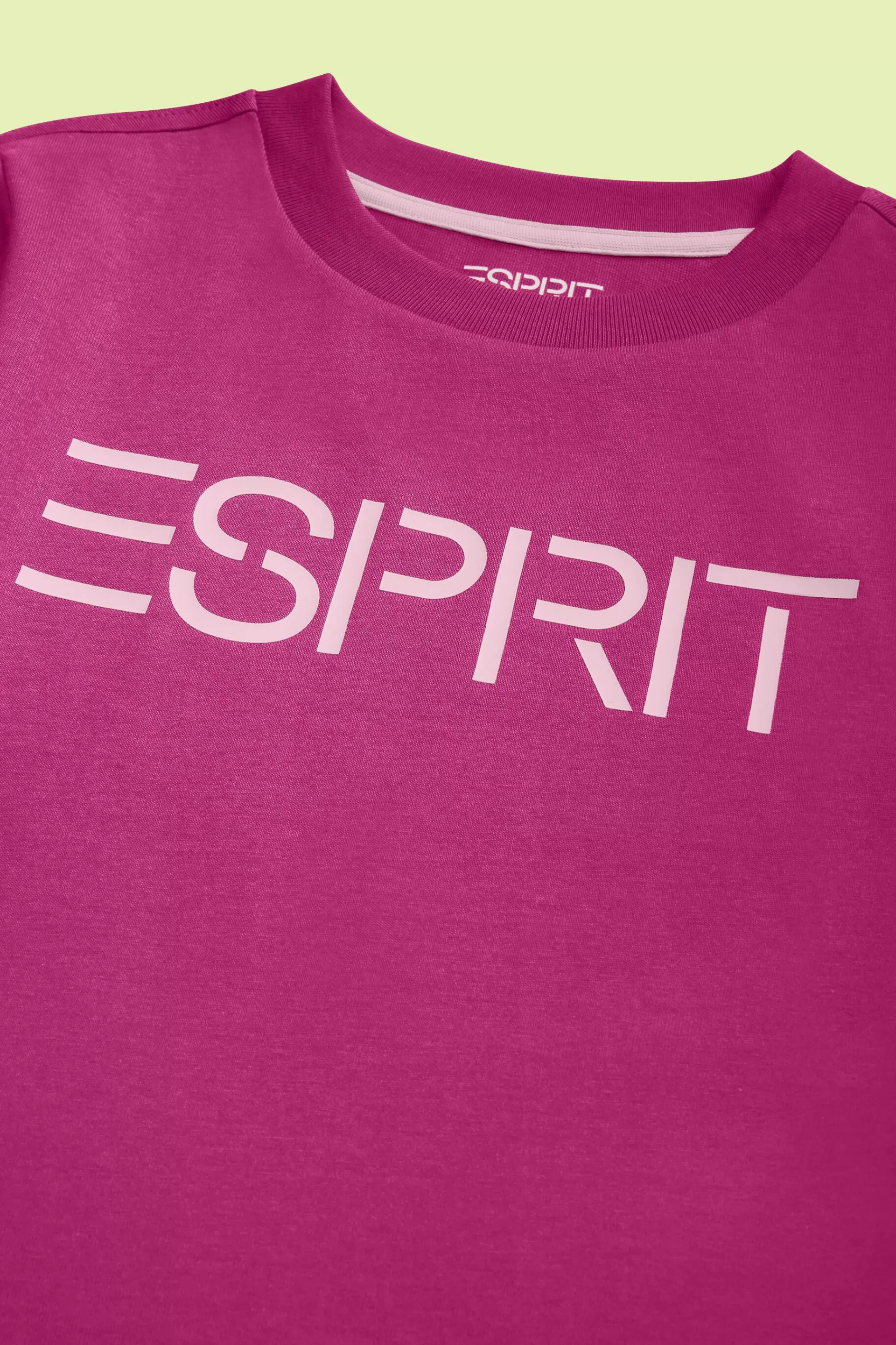 T-Shirt aus Bio-Baumwolle mit Logo-ESPRIT New